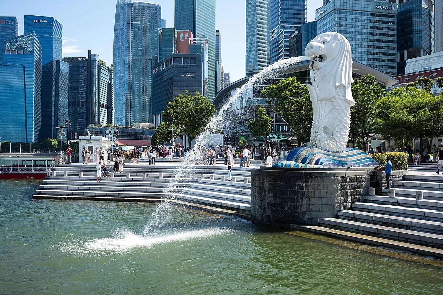 Merlion, Singapore.
