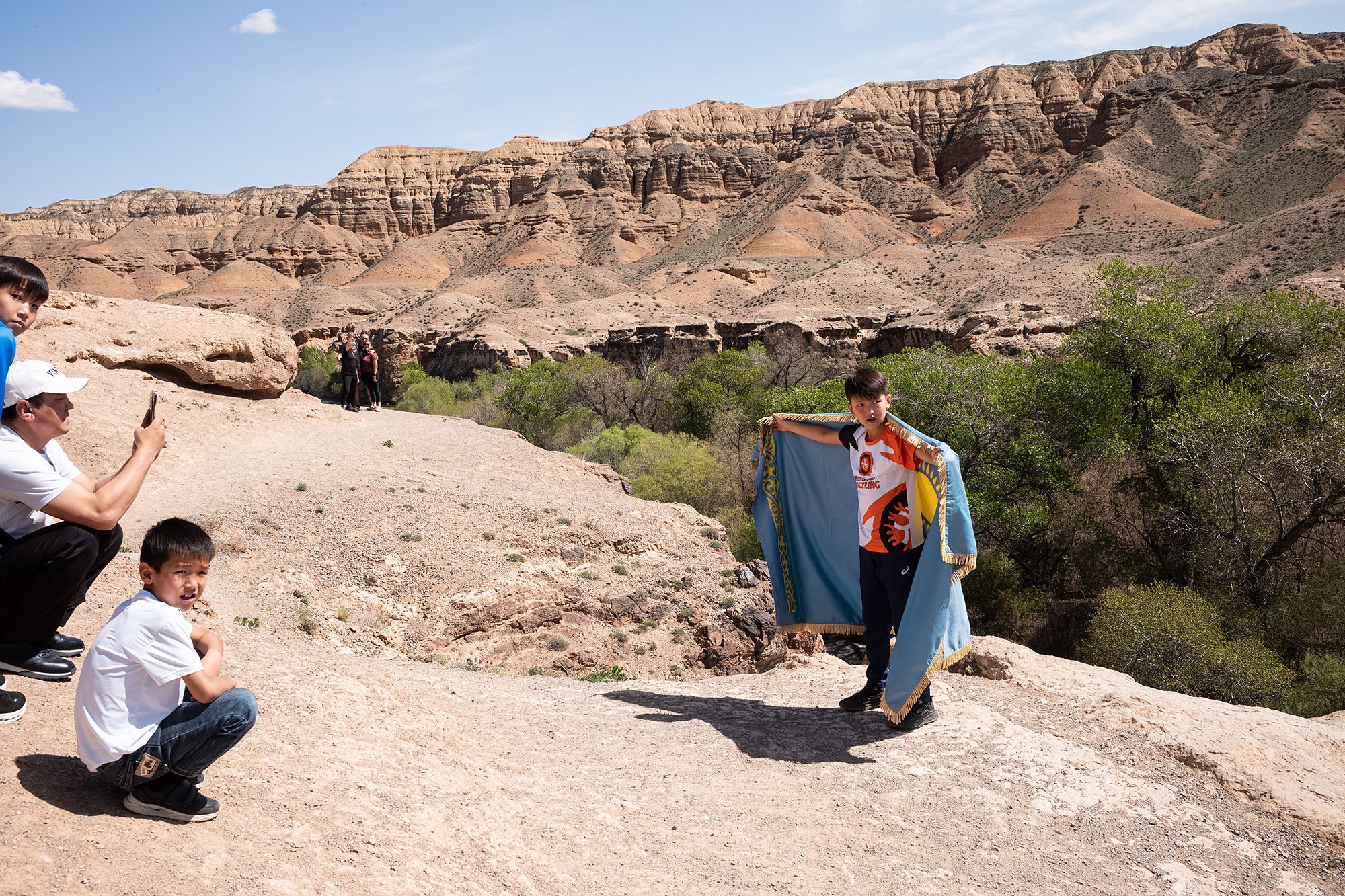 Moon Canyon. Kazakhstan