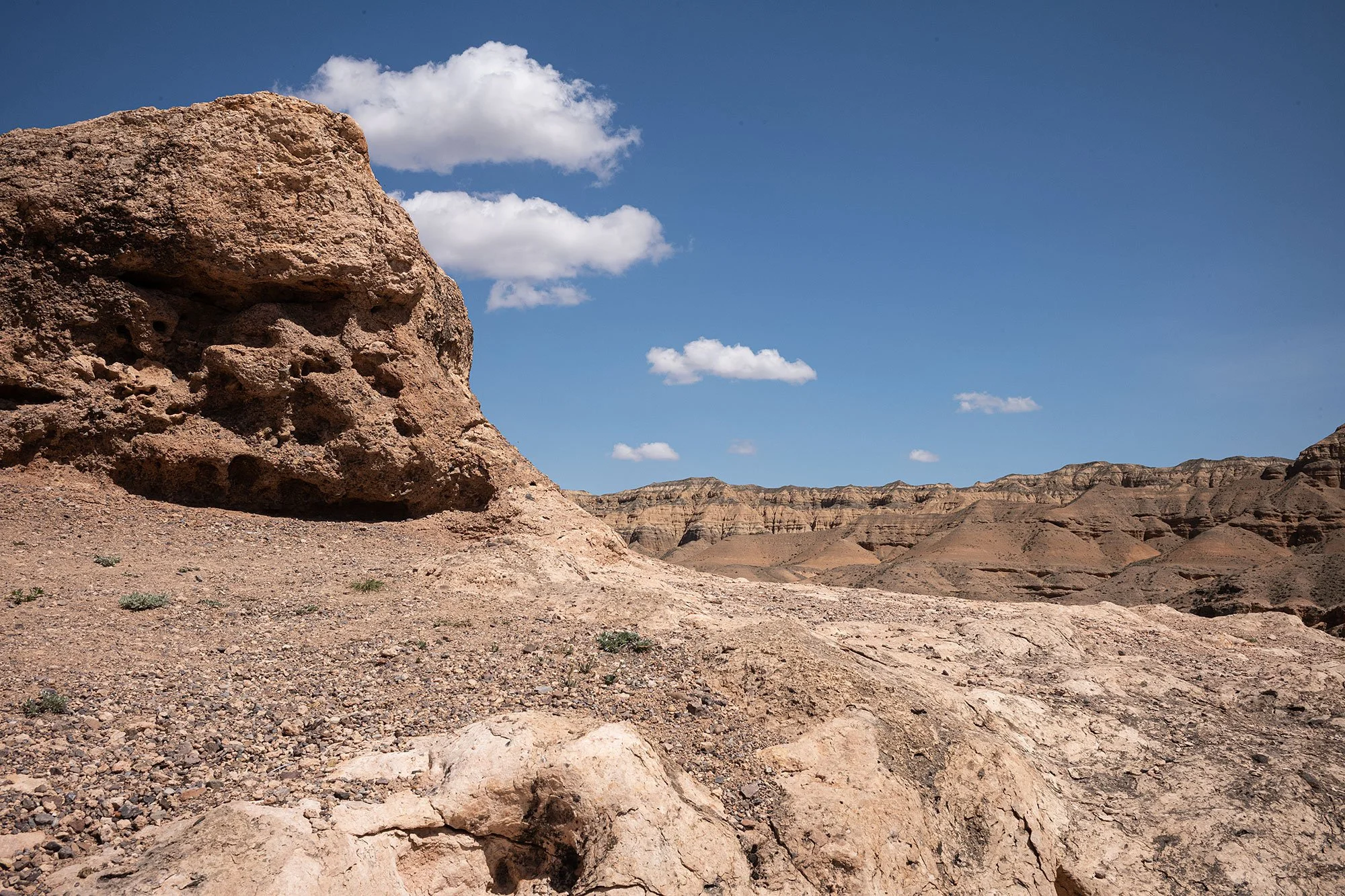 Moon Canyon. Kazakhstan