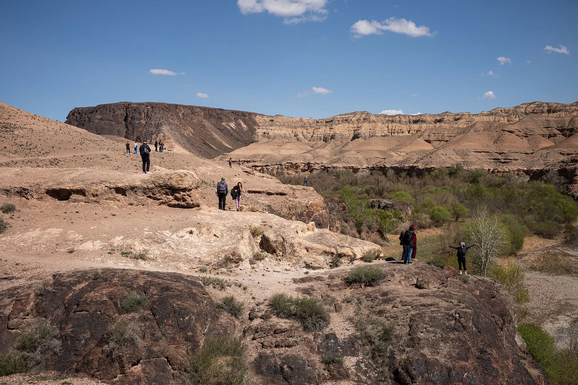 Moon Canyon. Kazakhstan
