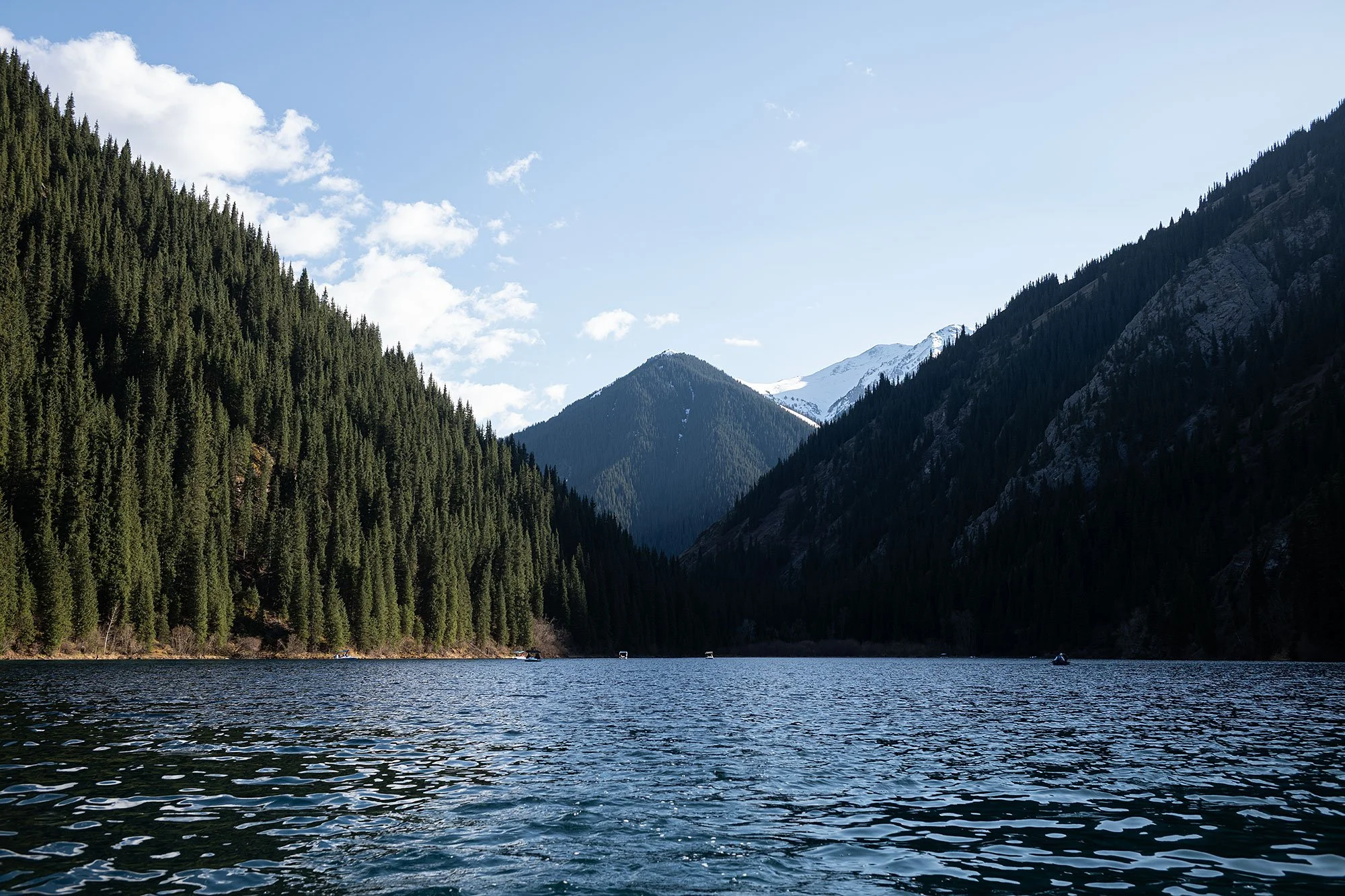 Kolsai Lakes. Tien Shan mountains, Kazakhstan.