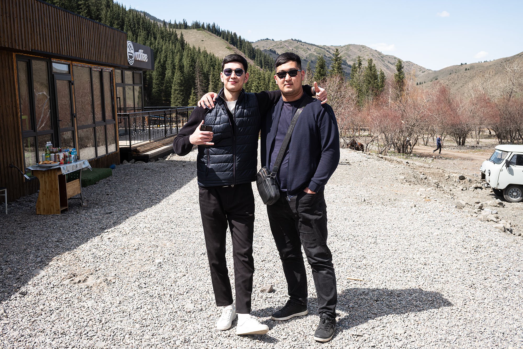 Kaindy Lake, Kazakhstan.