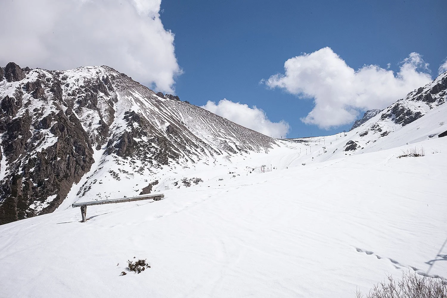 Shymbulak Ski Resort, Kazakhstan.
