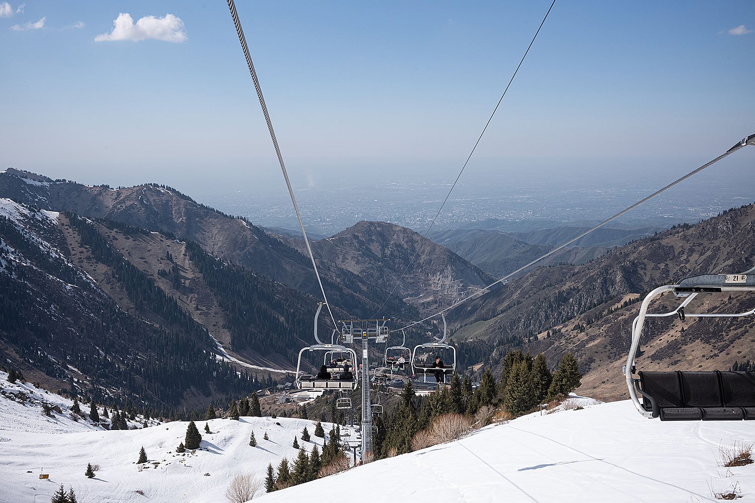 Shymbulak Ski Resort, Kazakhstan.