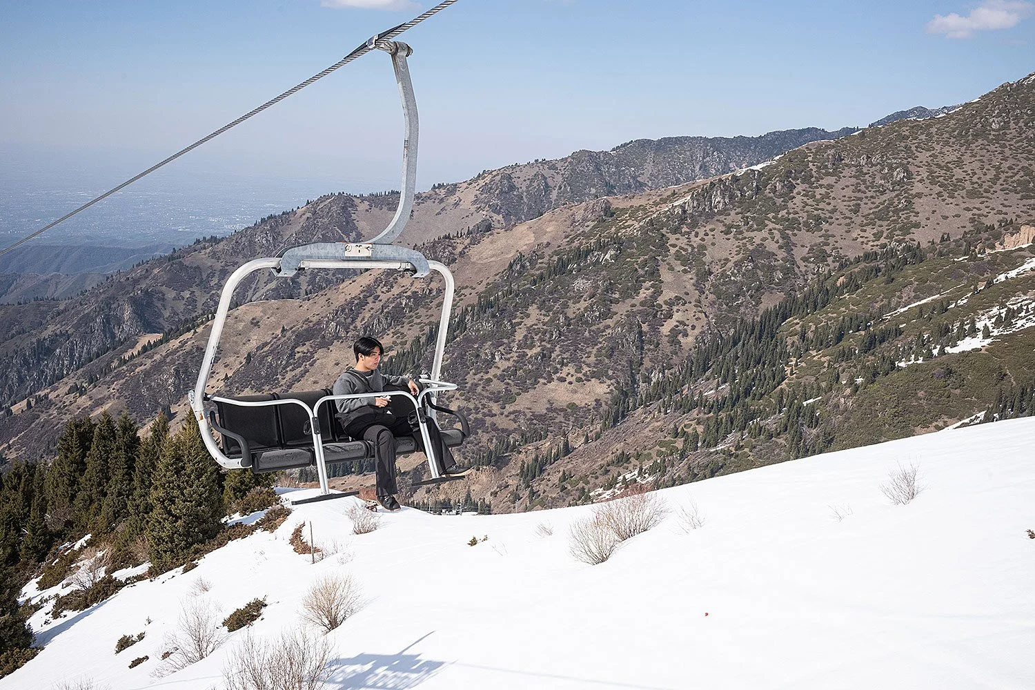 Shymbulak Ski Resort, Kazakhstan.