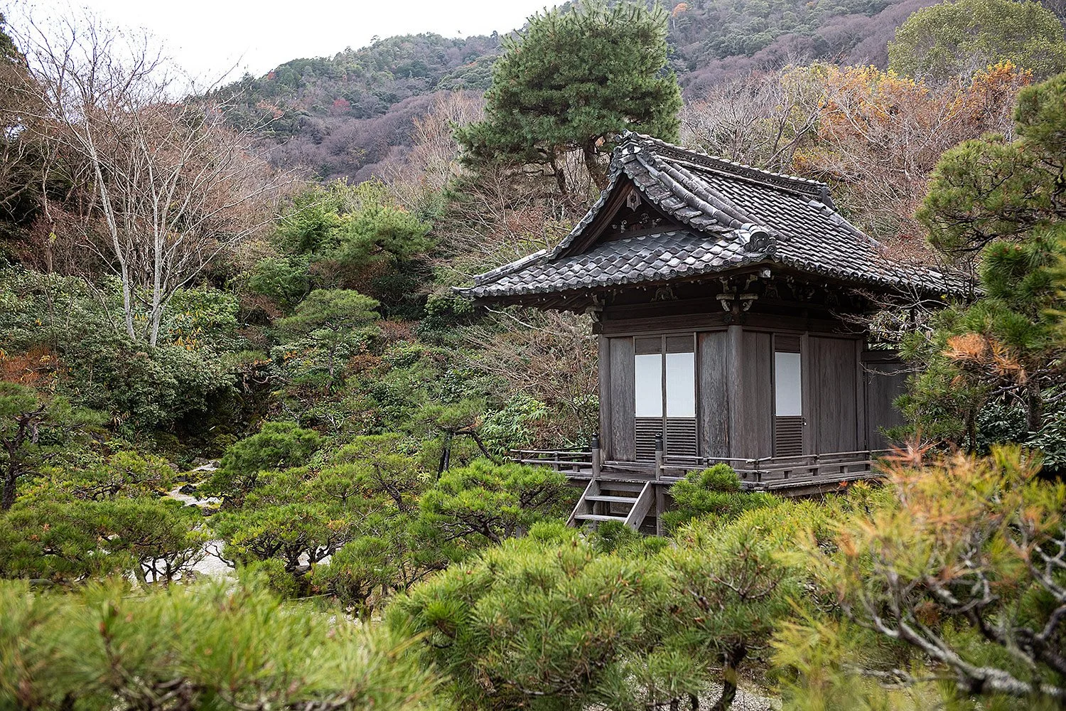Okochi Sanso Garden. Kyoto, Japan.