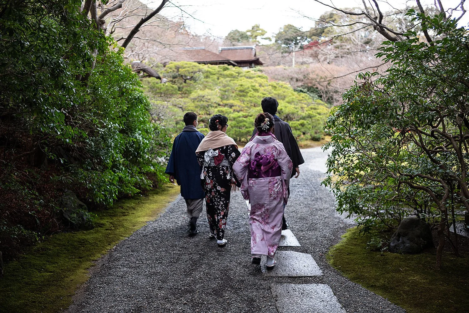 Okochi Sanso Garden. Kyoto, Japan.