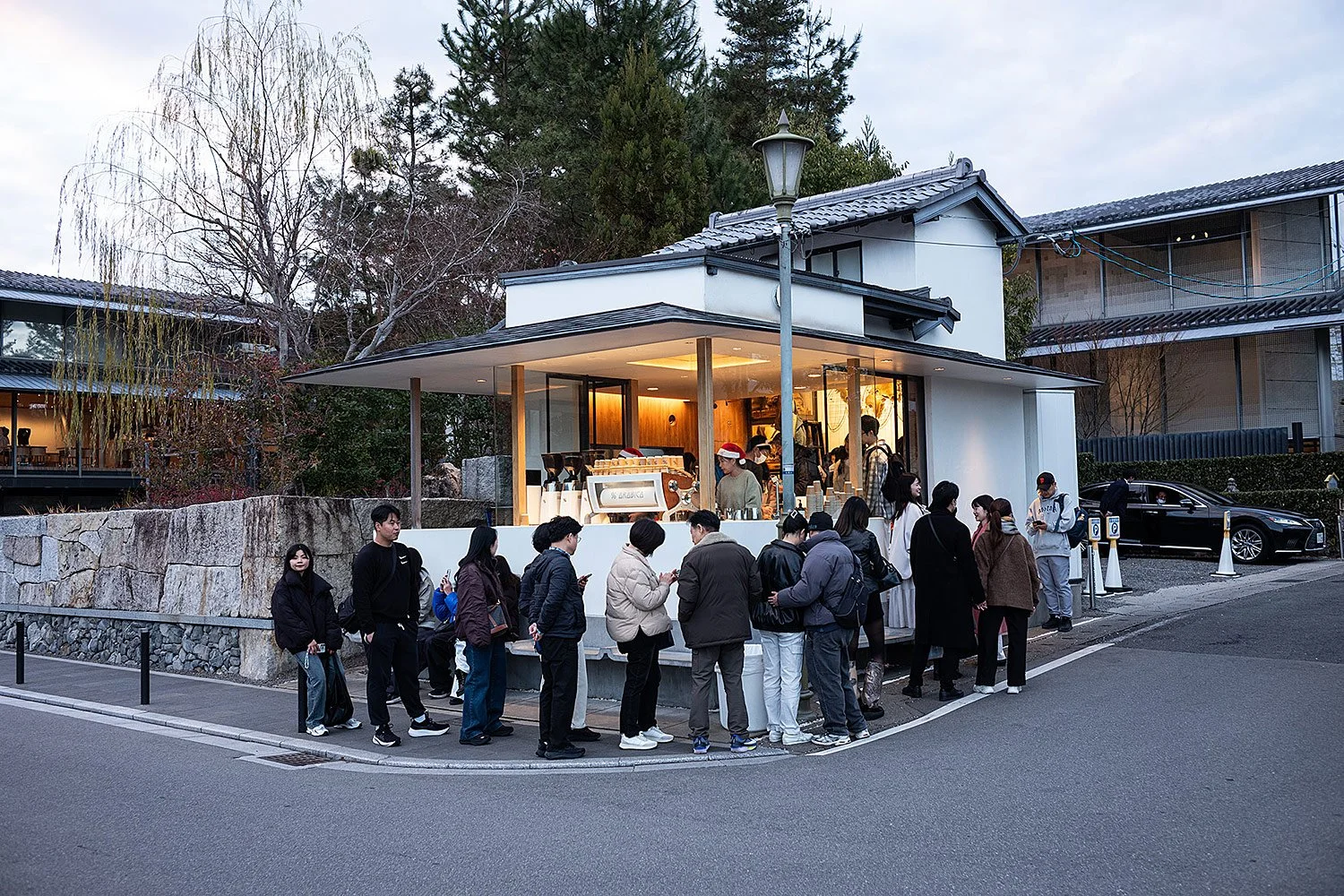 % Arabica Kyoto Arashiyama coffee shop. Japan
