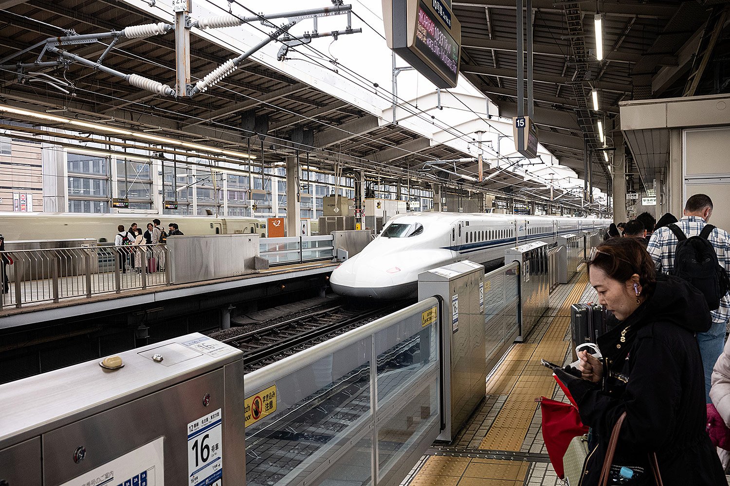 Kyoto train station, Japan.