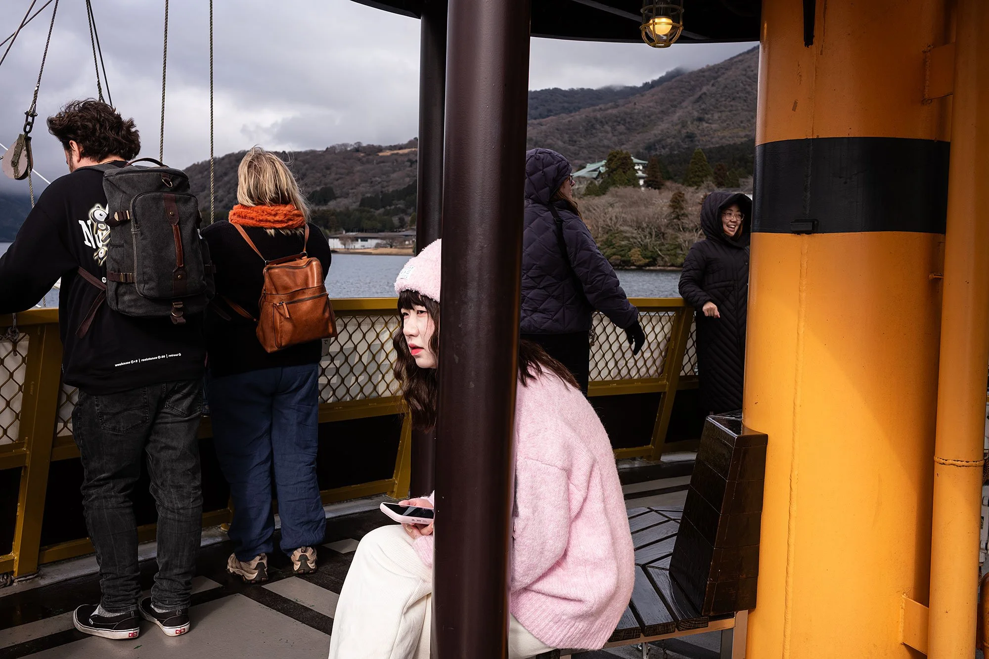 Lake Ashi. Hakone, Japan.