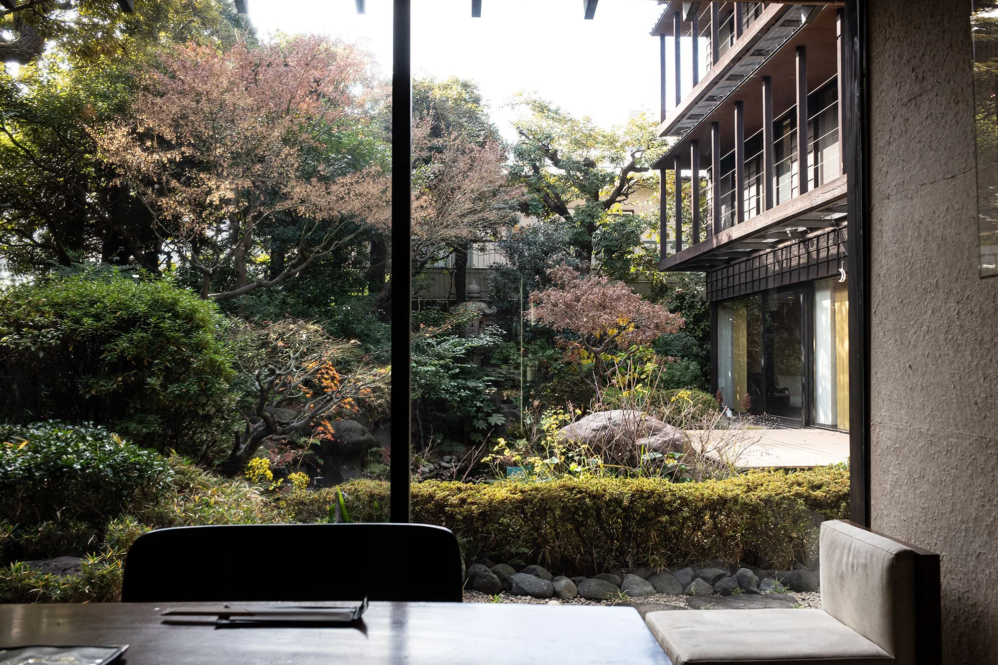 Nezu Kamachiku Udon restaurant. Nezu, Tokyo. Japan.
