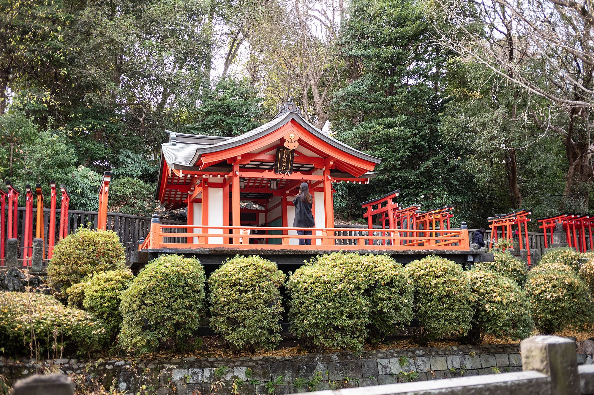 Nezu shrine. Tokyo, Japan.