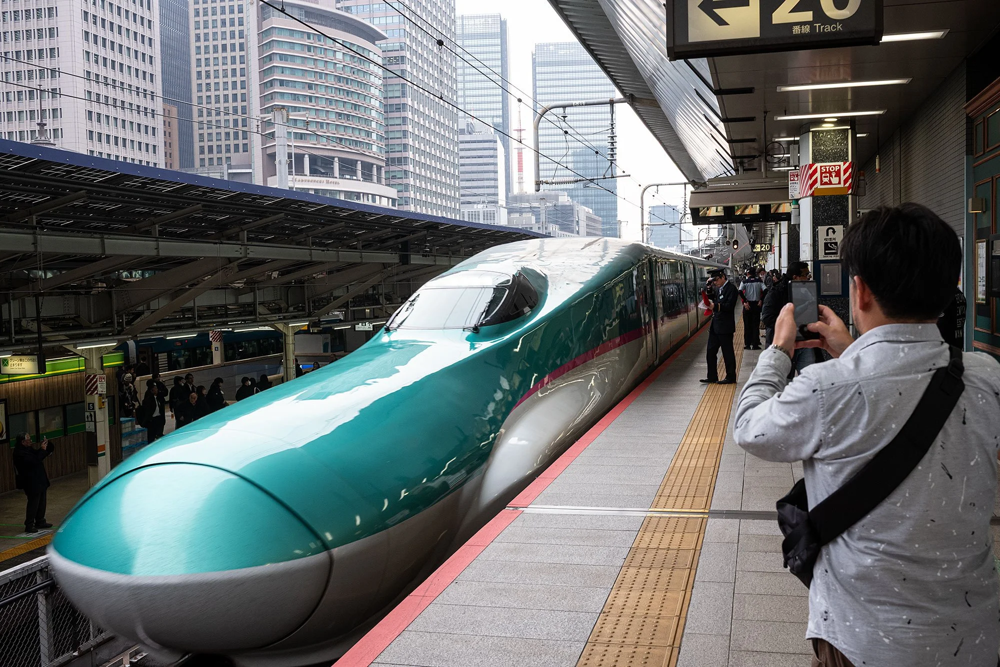 Shinkansen. Tokyo, Japan.