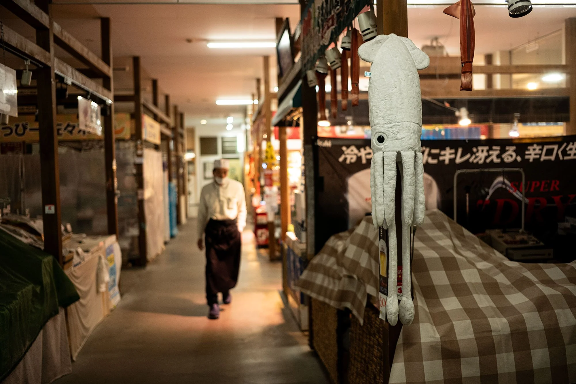 Hakodate morning market. Japan.
