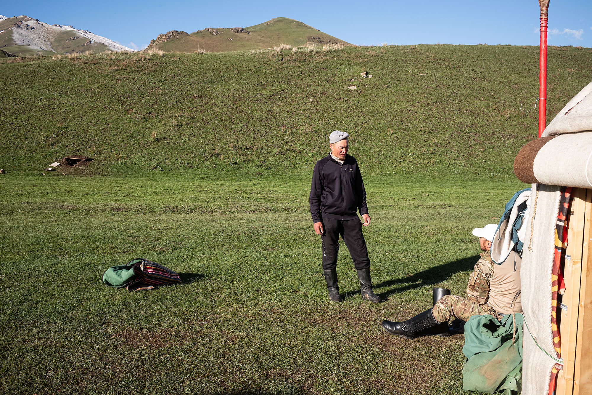 The trek from Kyzart to Song Kul, Kyrygyzstan.