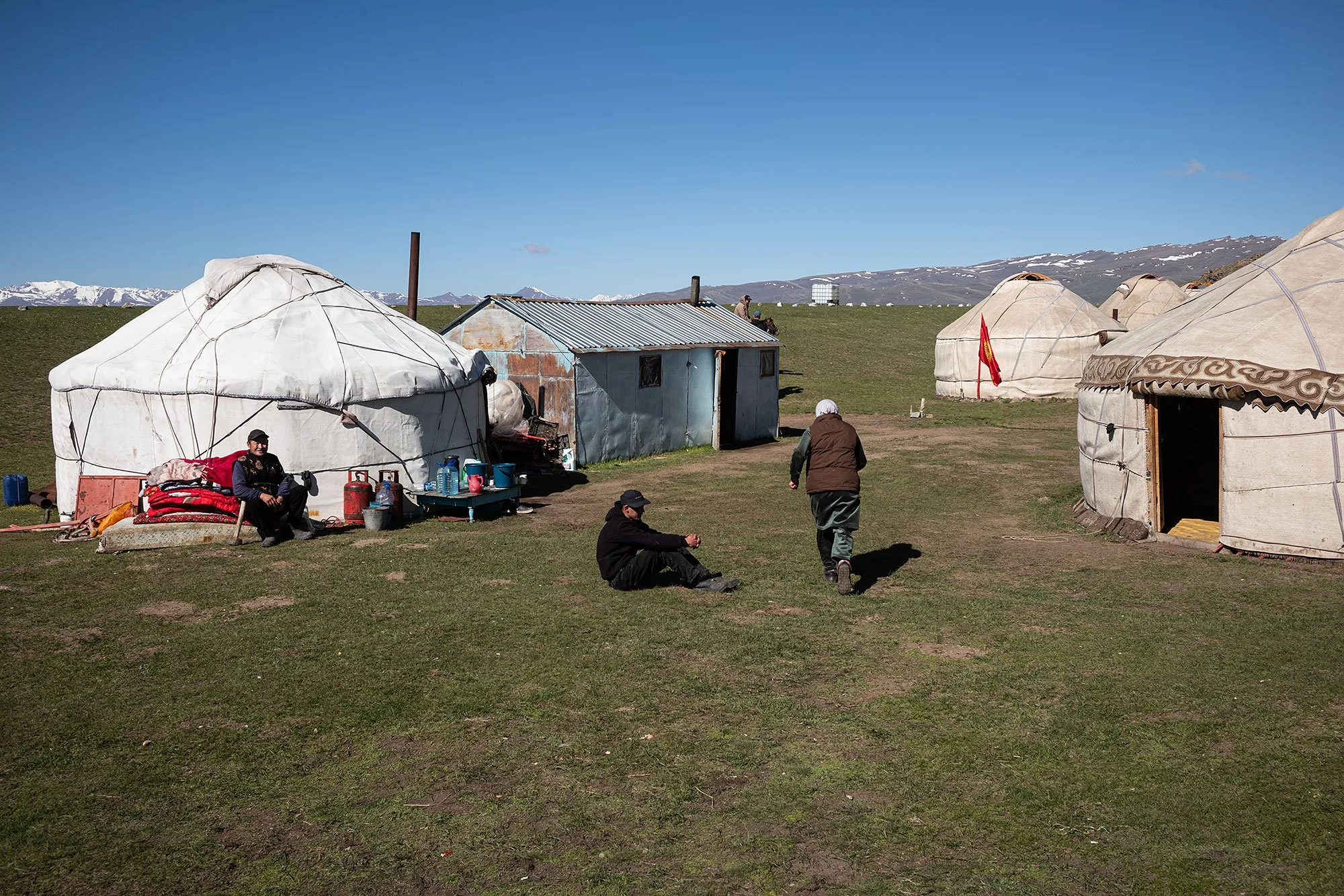 The Song Kul Kyrgyzstan horse trek day 3