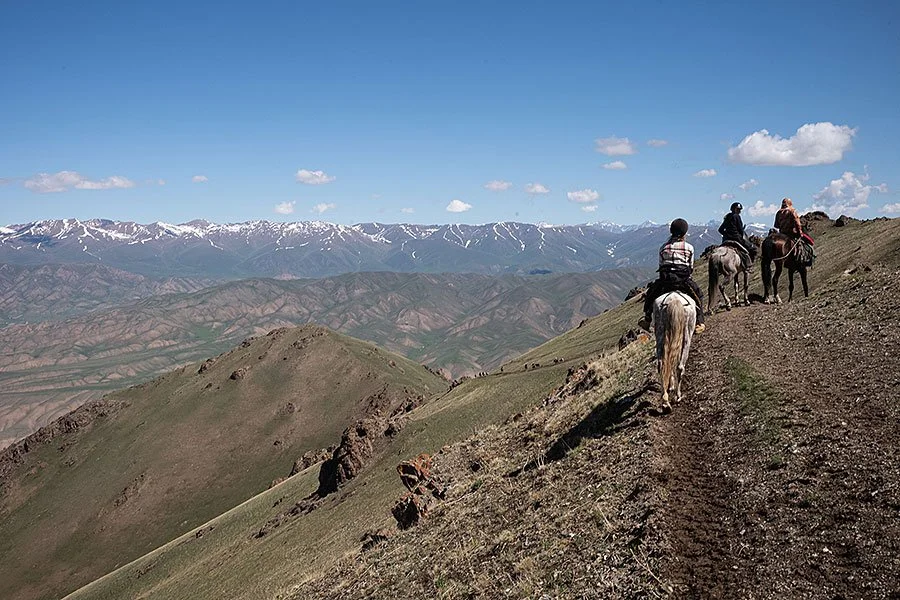 The three-day horse trek from Kyzart to Song Kul (and back), day three.