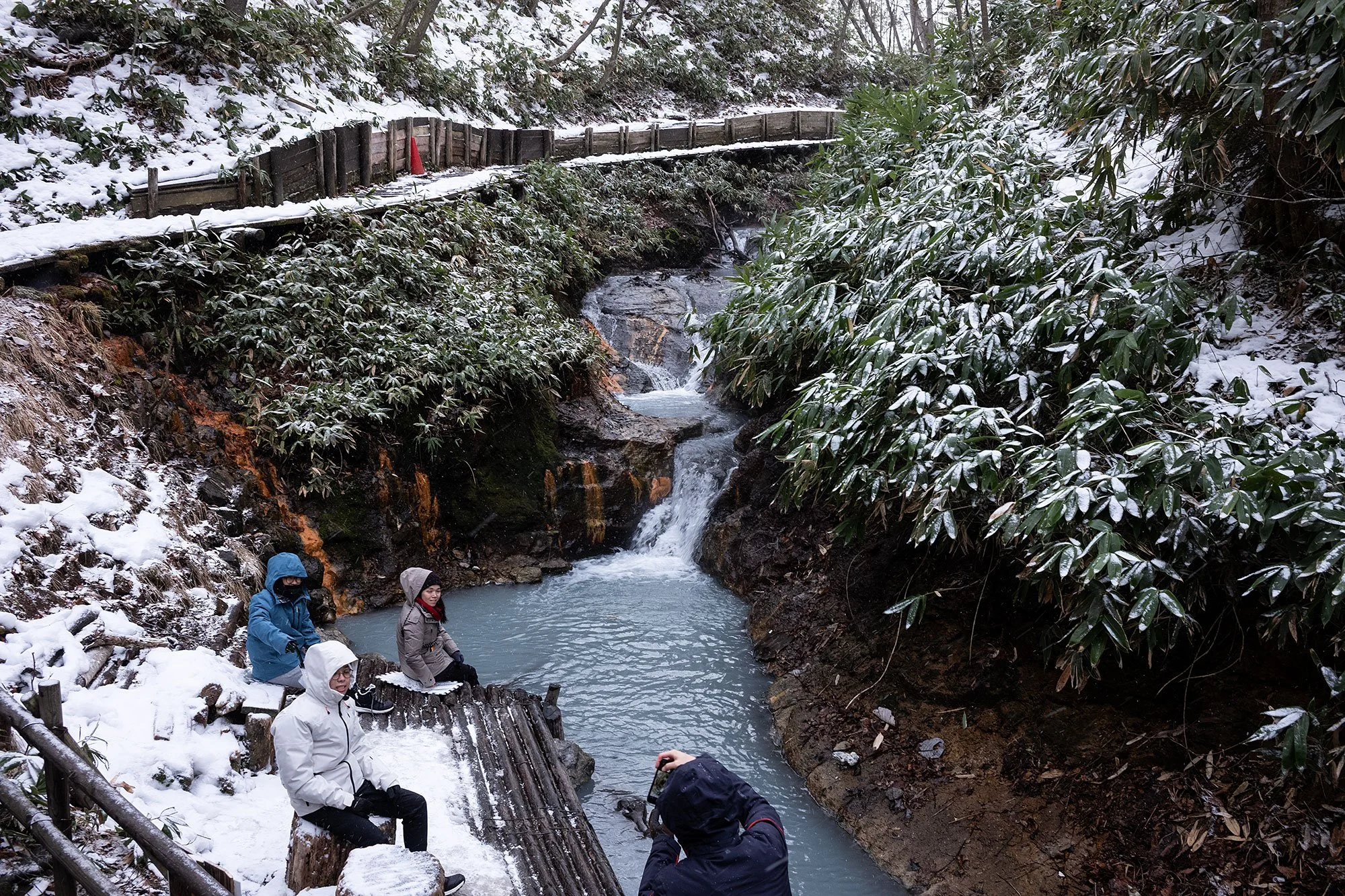 Noboribetsu hot spring, Japan.