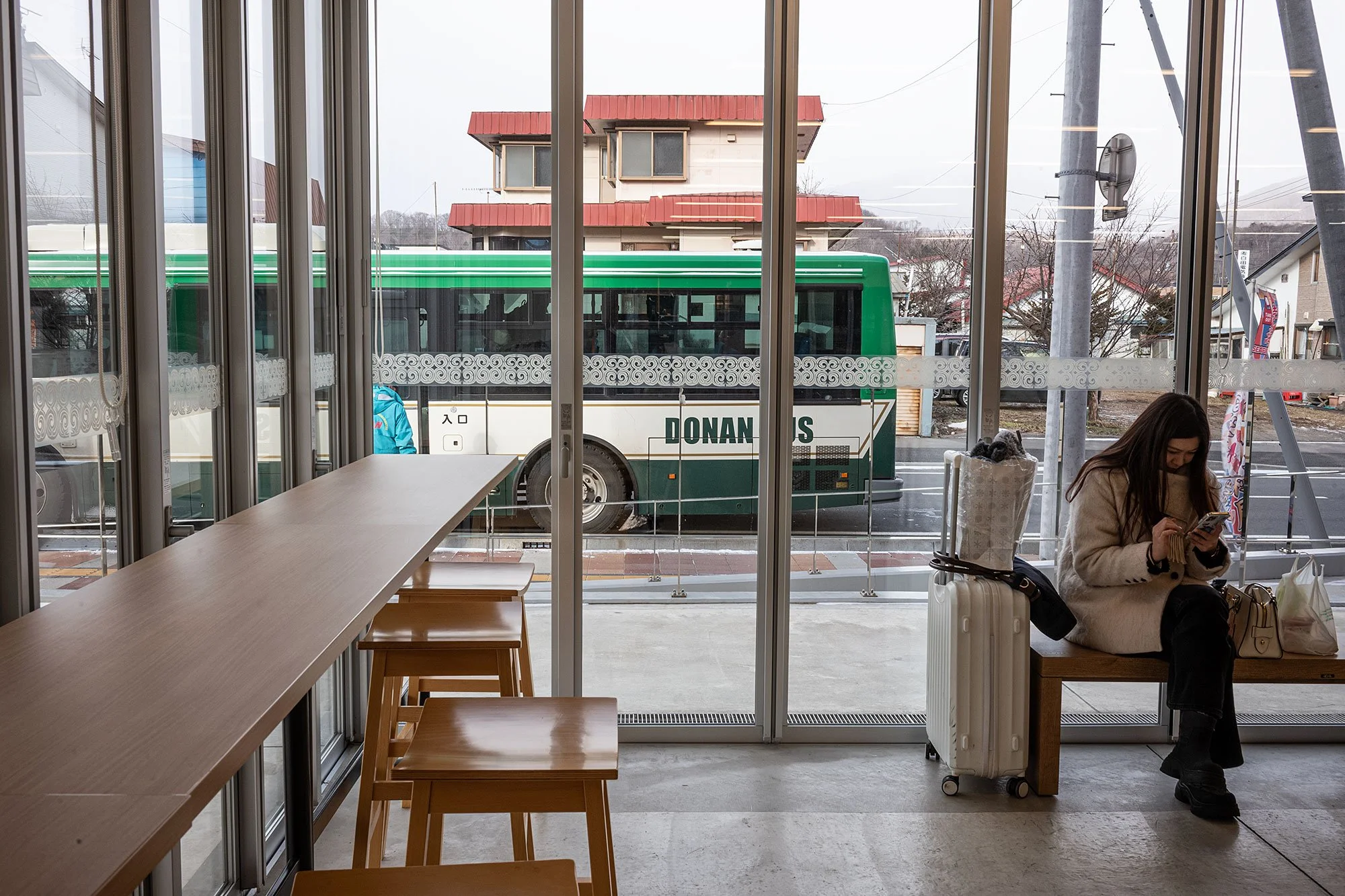 Noboribetsu train station, Japan.