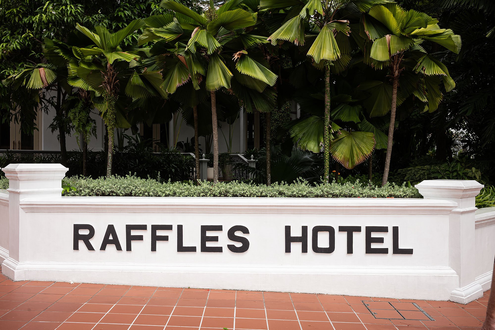 Raffles Hotel, Singapore.
