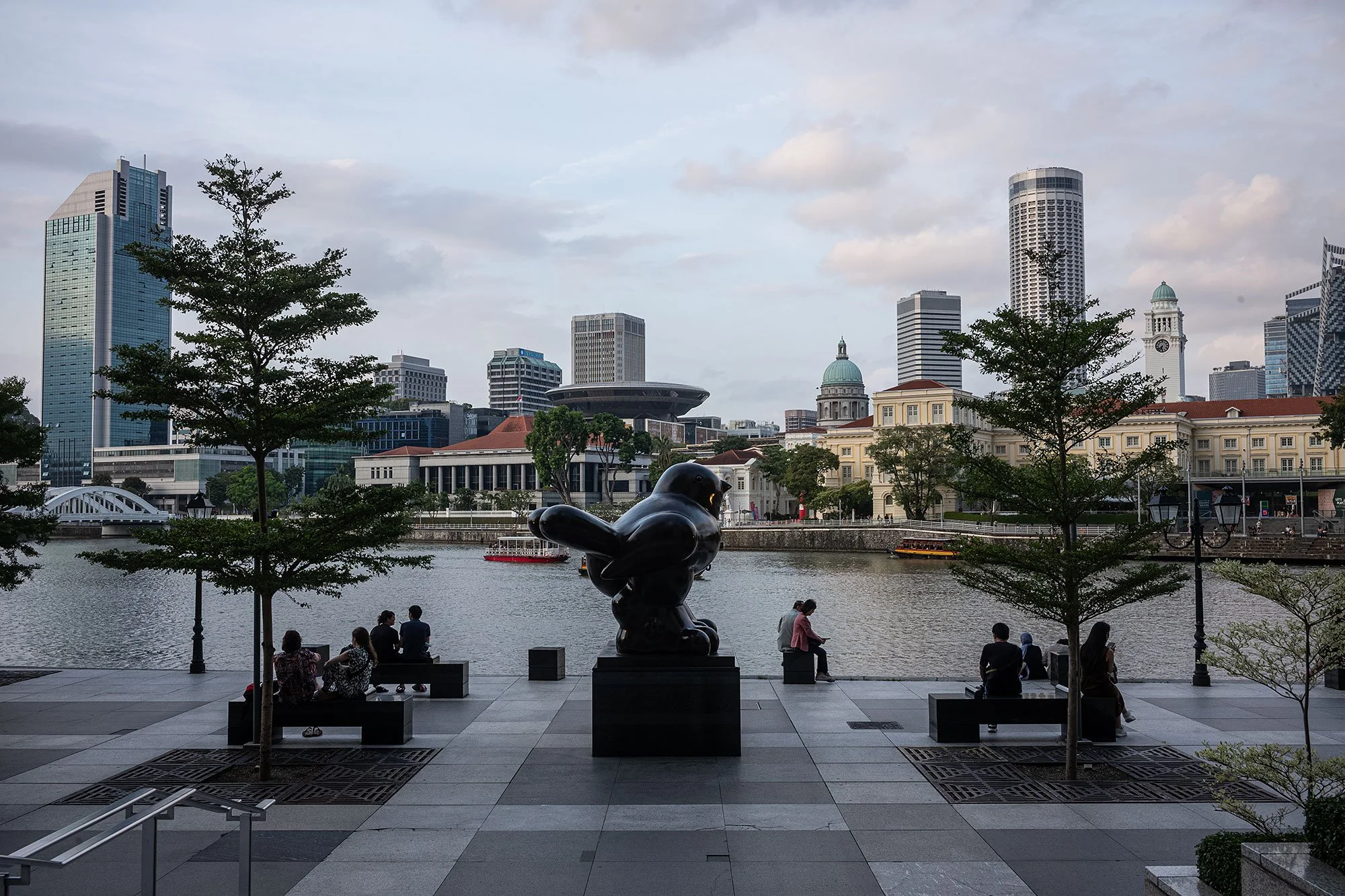 Riverwalk. Singapore.