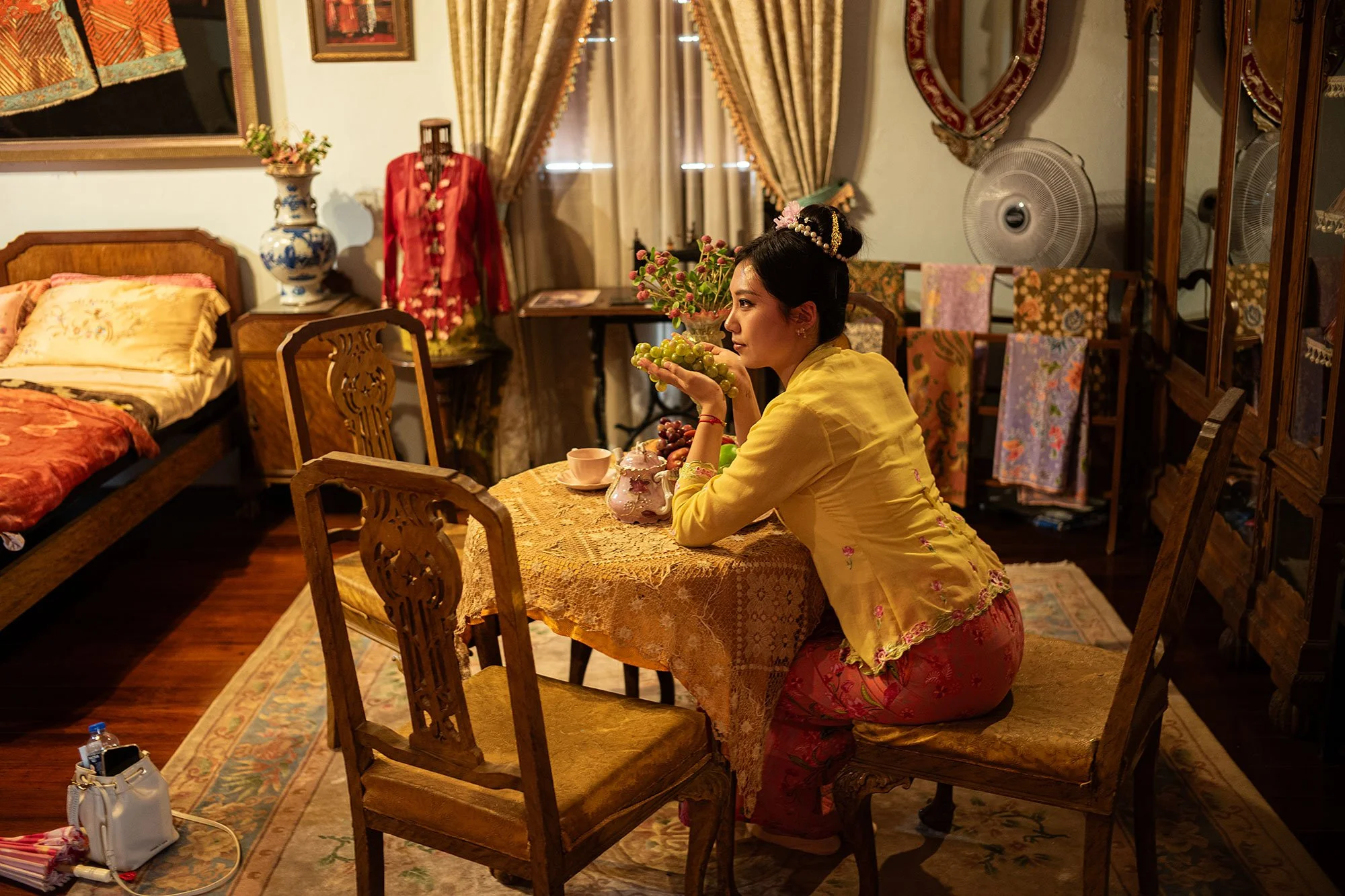 Pinang Peranakan Mansion. Penang, Malaysia.