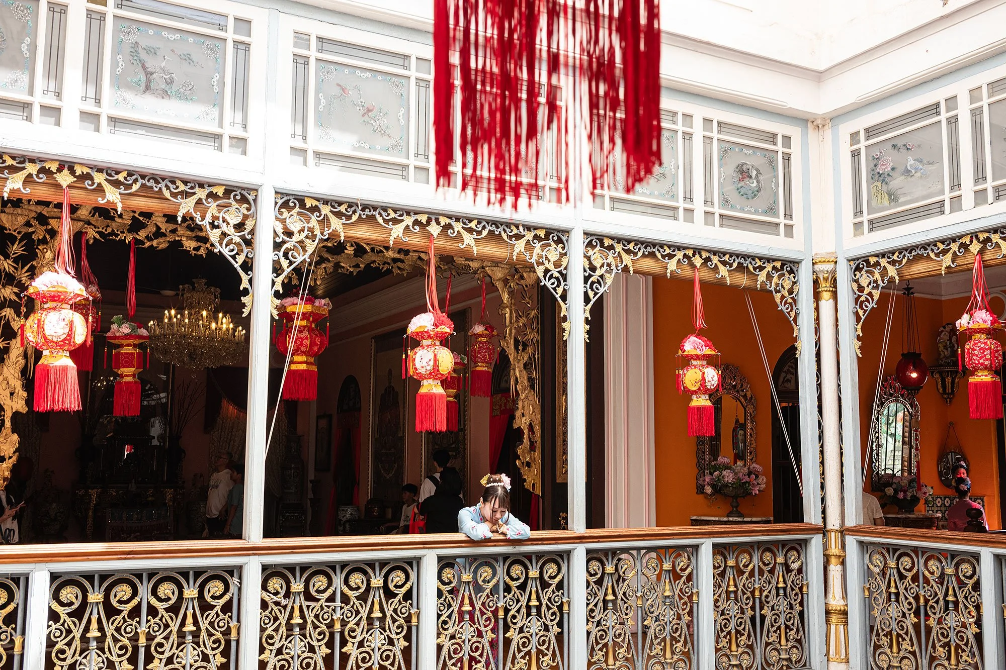 Pinang Peranakan Mansion. Penang, Malaysia.