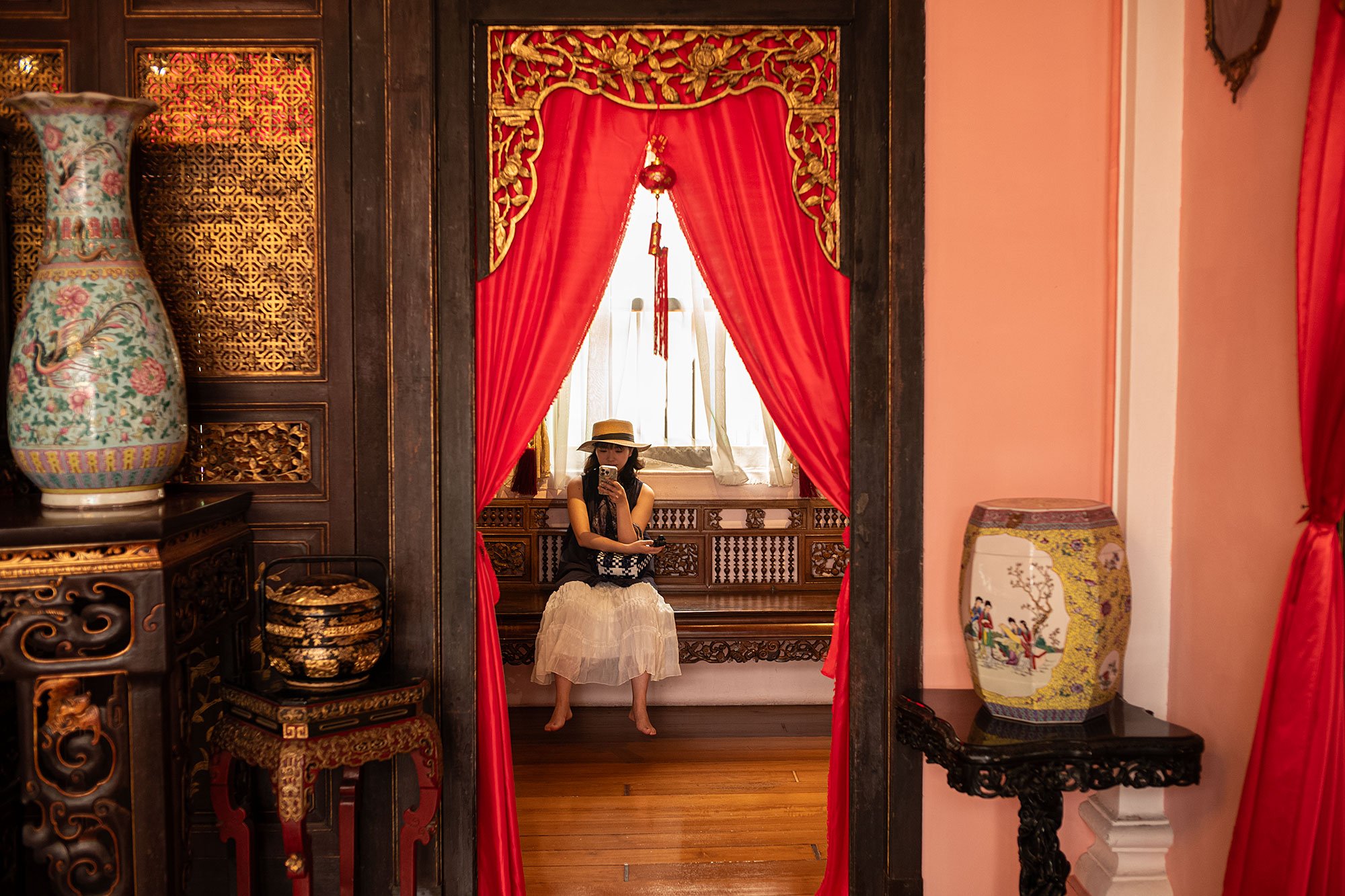 Pinang Peranakan Mansion. Penang, Malaysia.