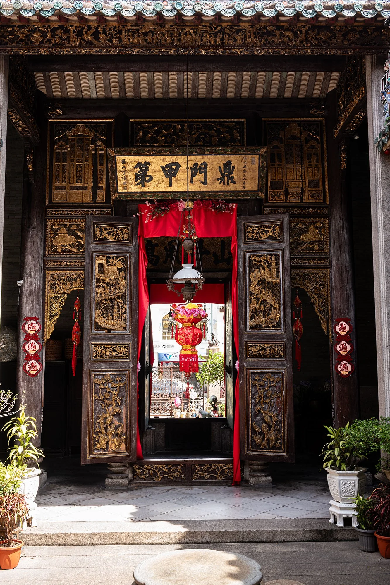 Pinang Peranakan Mansion. Penang, Malaysia.