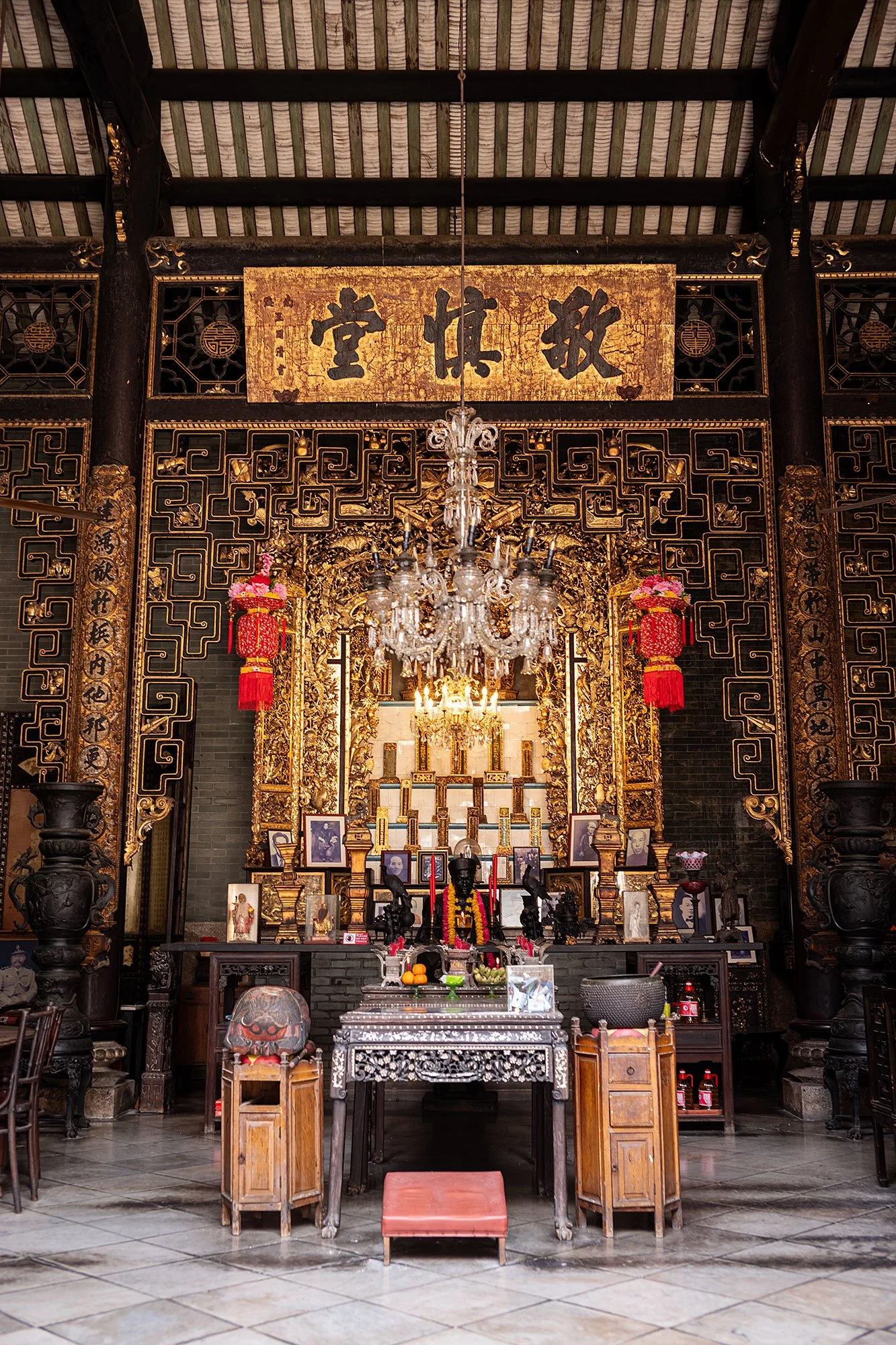 Pinang Peranakan Mansion. Penang, Malaysia.
