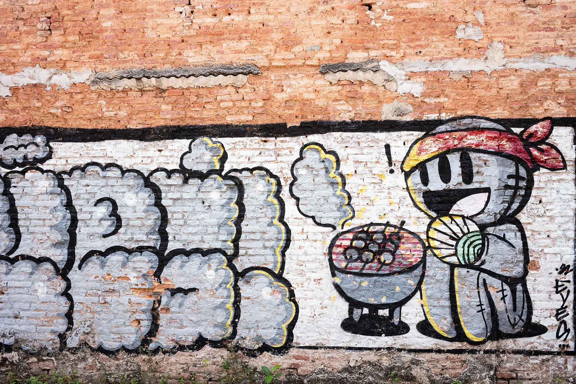 Street art. Penang, Malaysia.