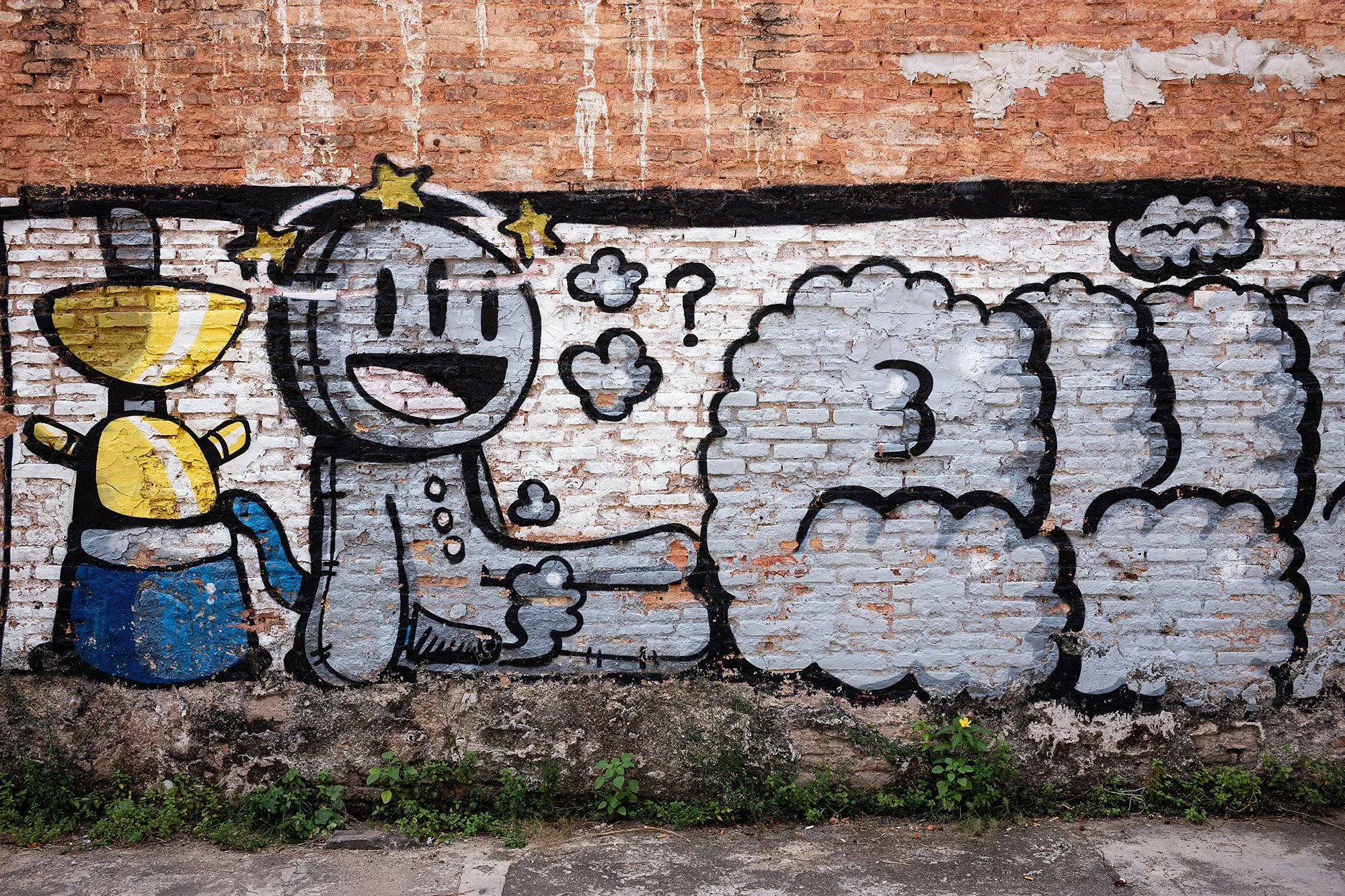 Street art. Penang, Malaysia.