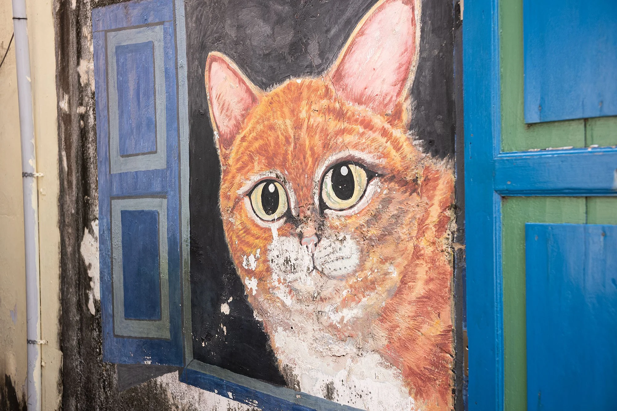 Street art. Penang, Malaysia.