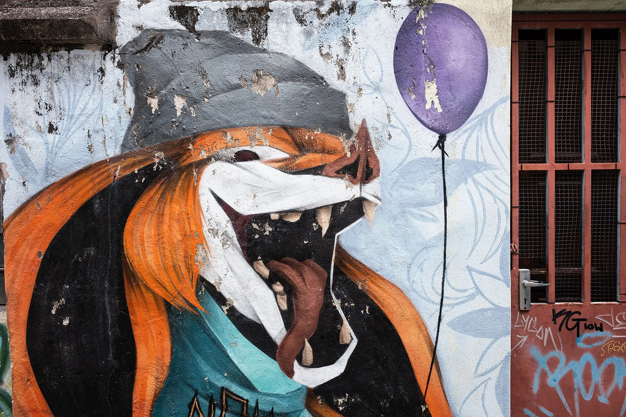 Street art. Penang, Malaysia.
