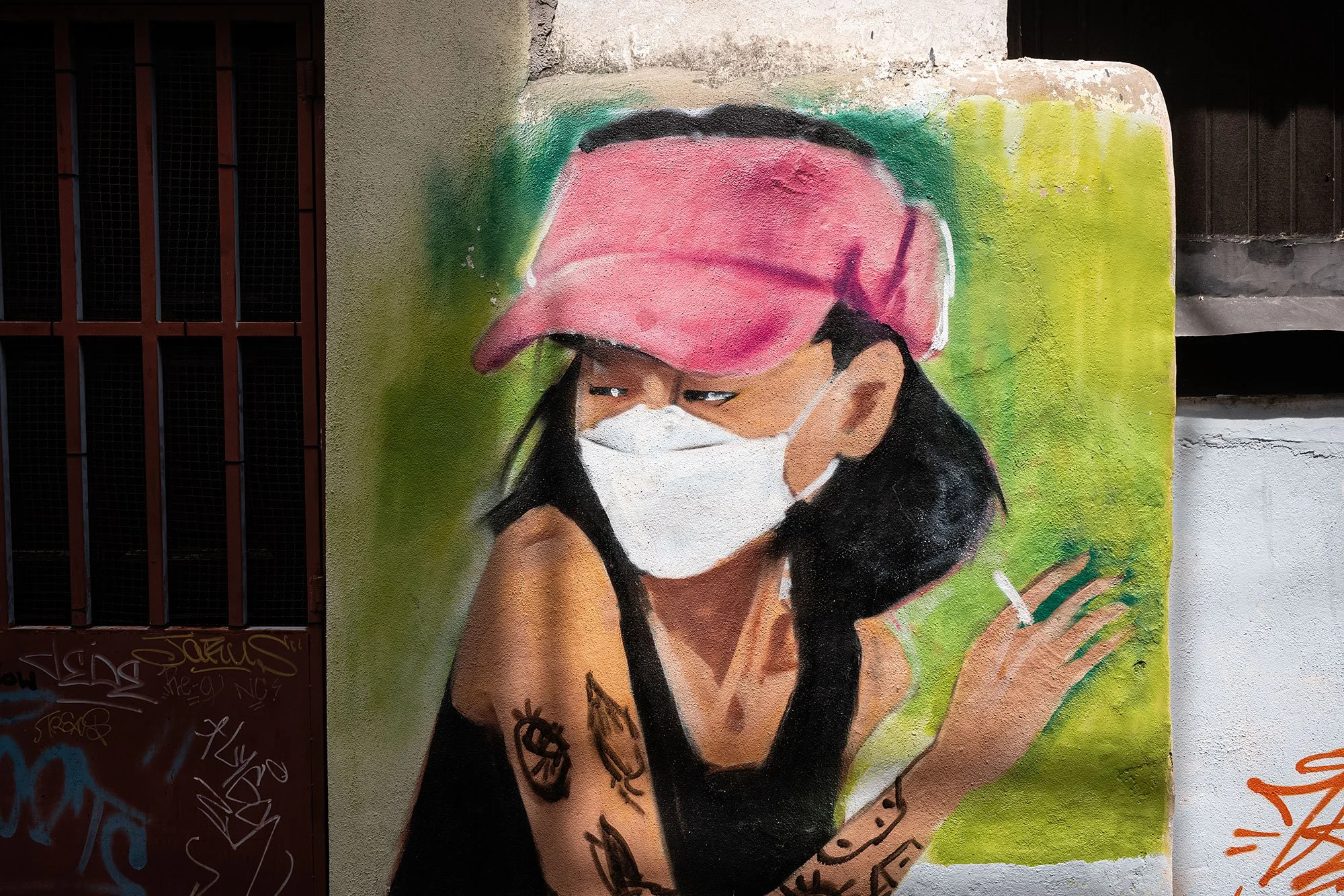 Street art. Penang, Malaysia.