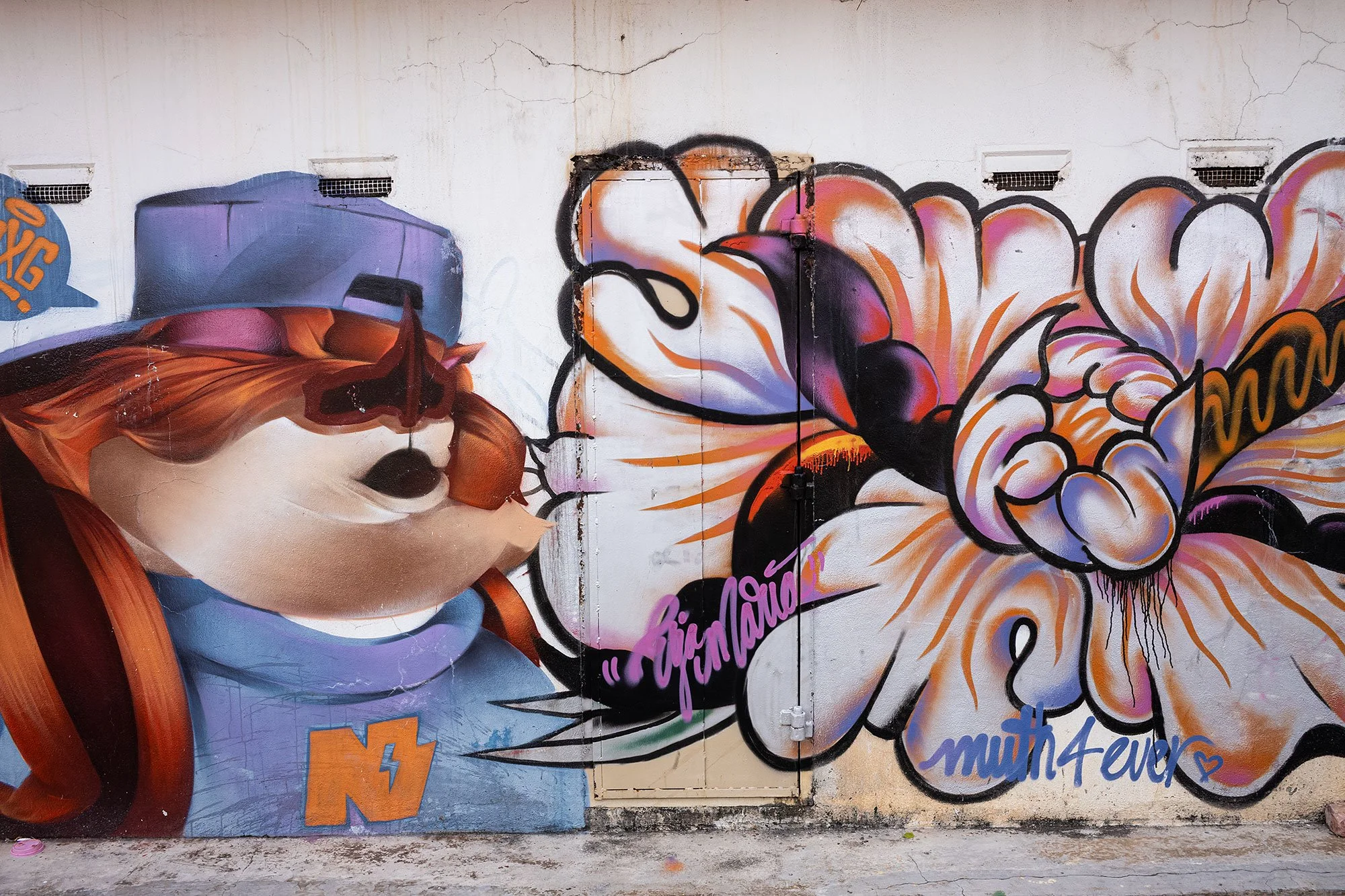 Street art. Penang, Malaysia.