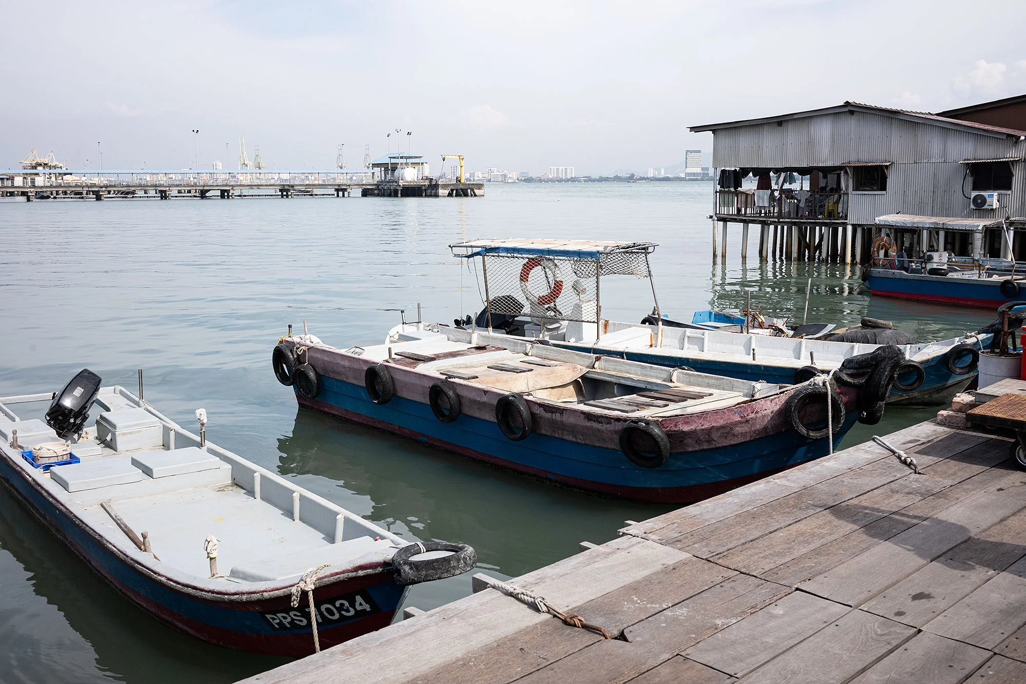 Chew Jetty. Penang, Malaysia.
