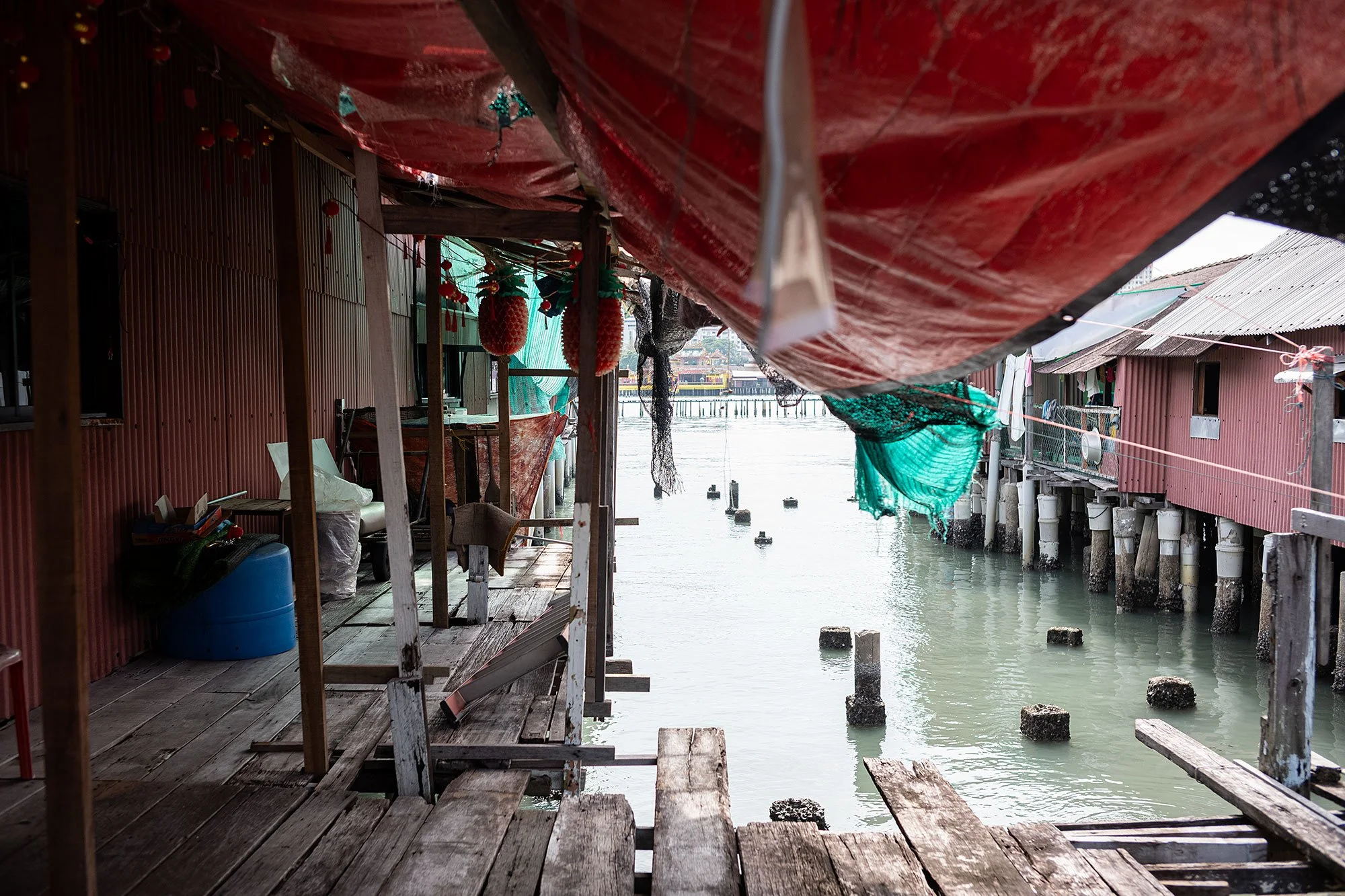 Chew Jetty. Penang, Malaysia.