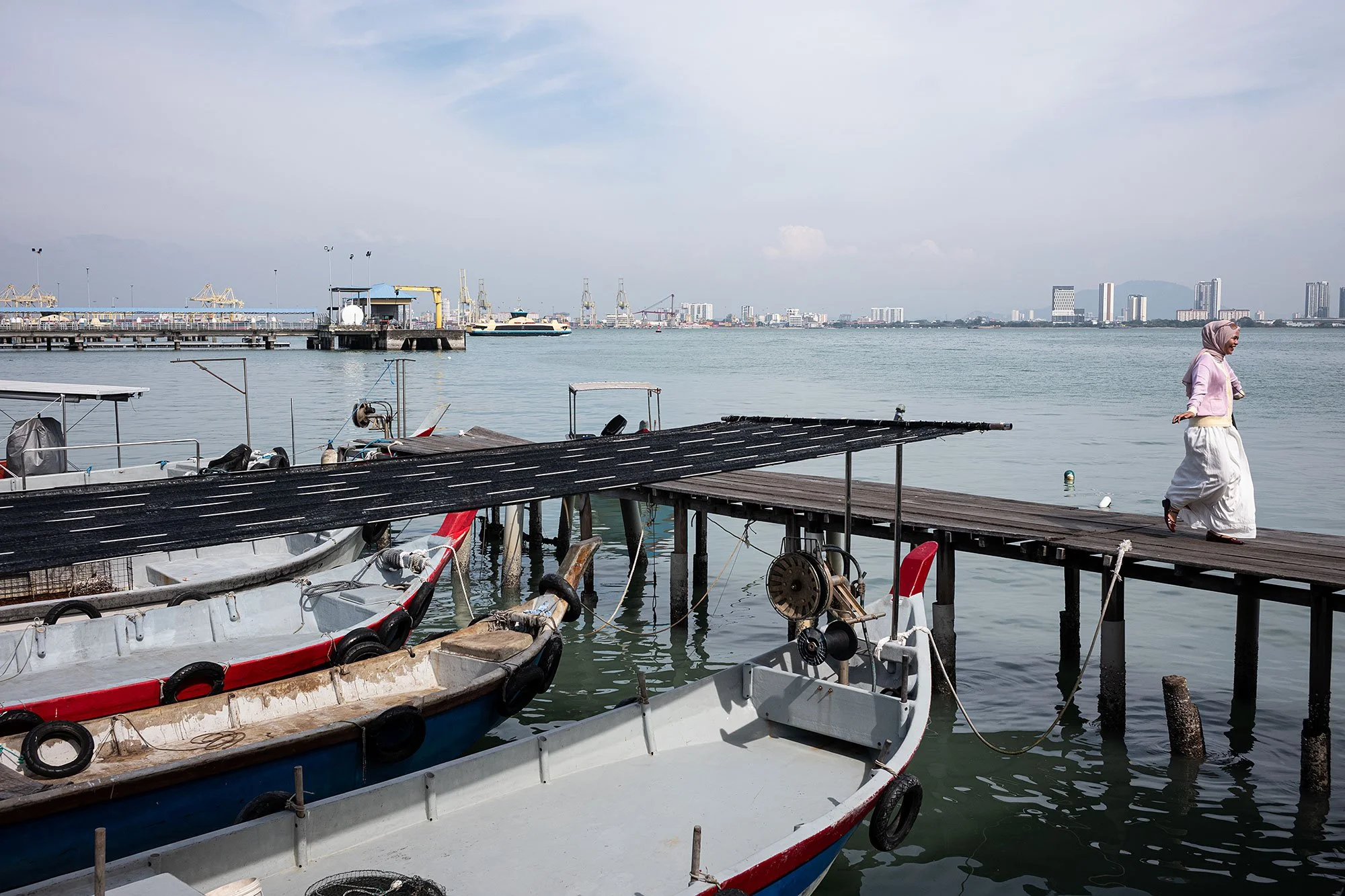 Chew Jetty. Penang, Malaysia.