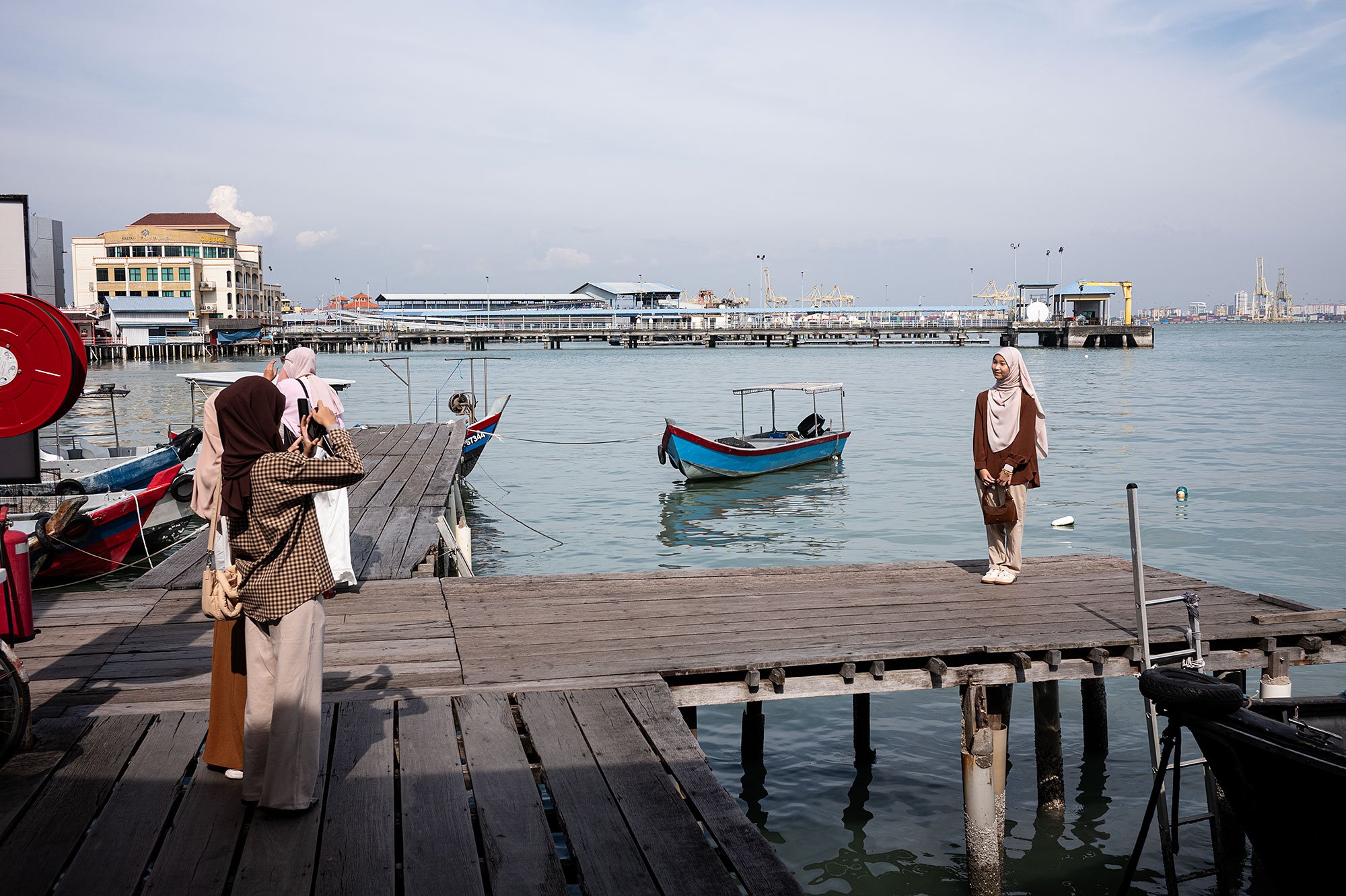 Chew Jetty. Penang, Malaysia.