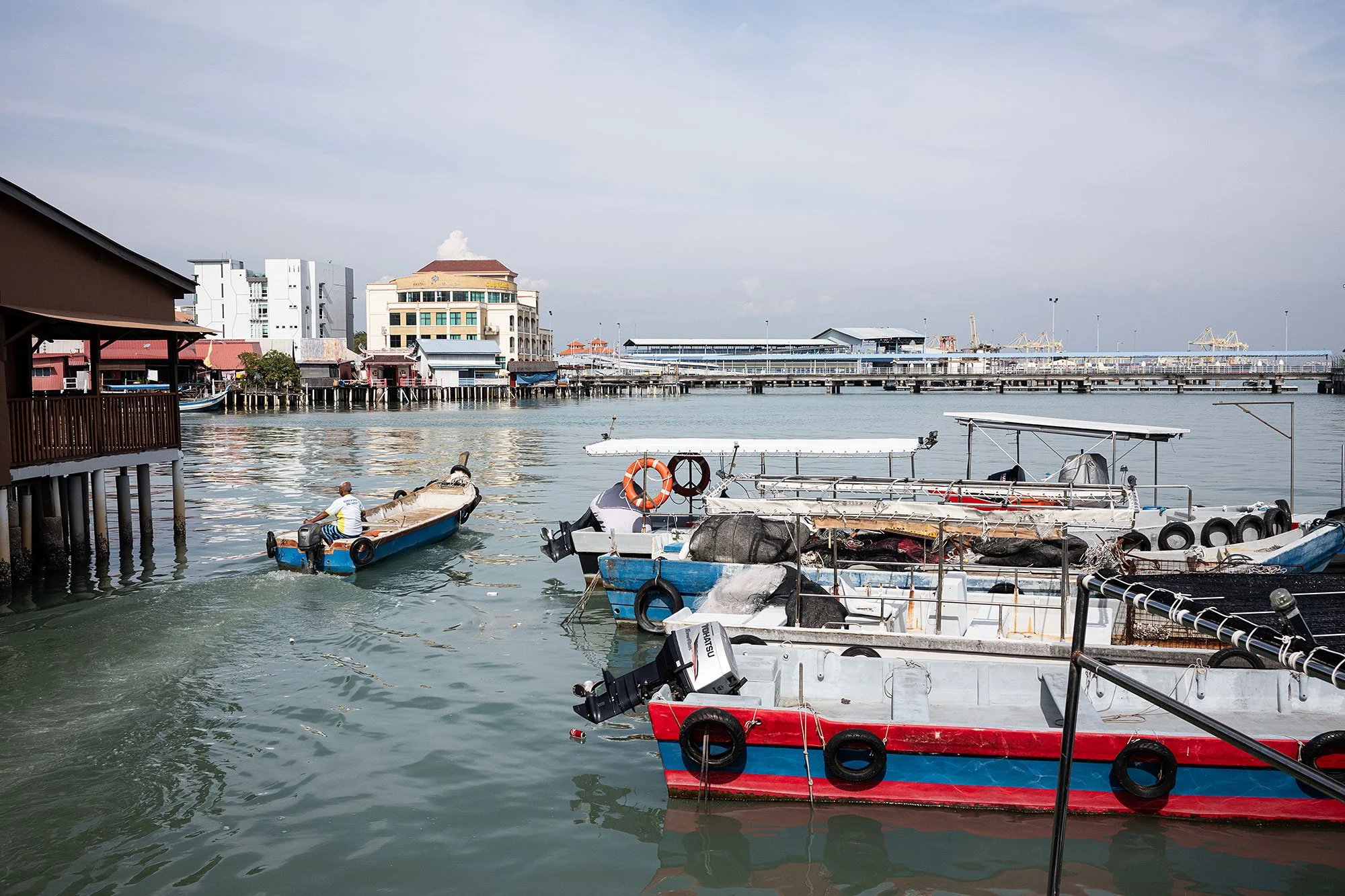 Chew Jetty. Penang, Malaysia.