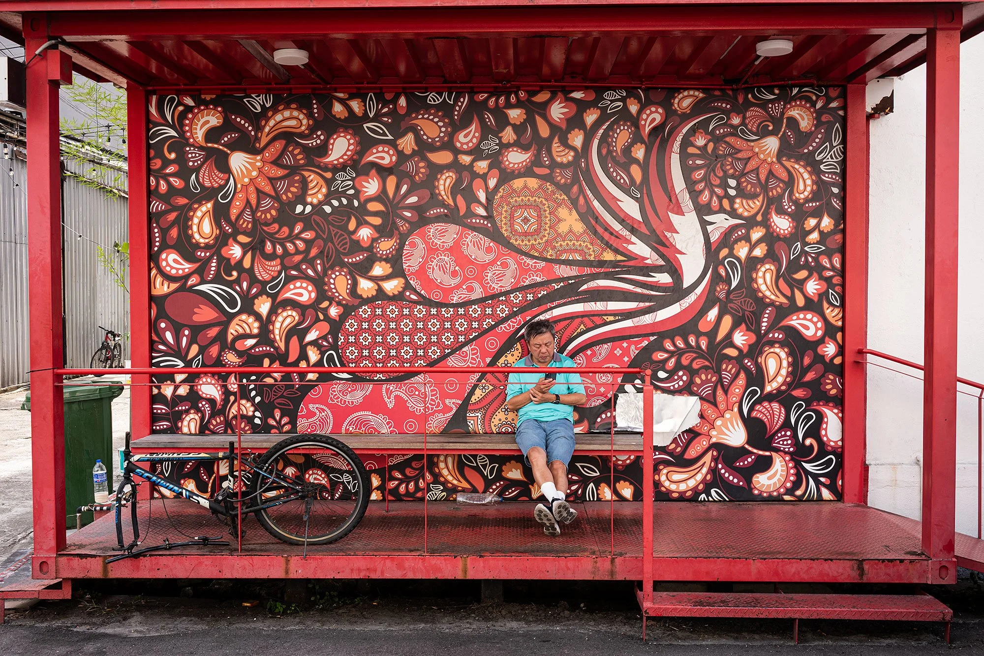 Street art Penang, Malaysia.