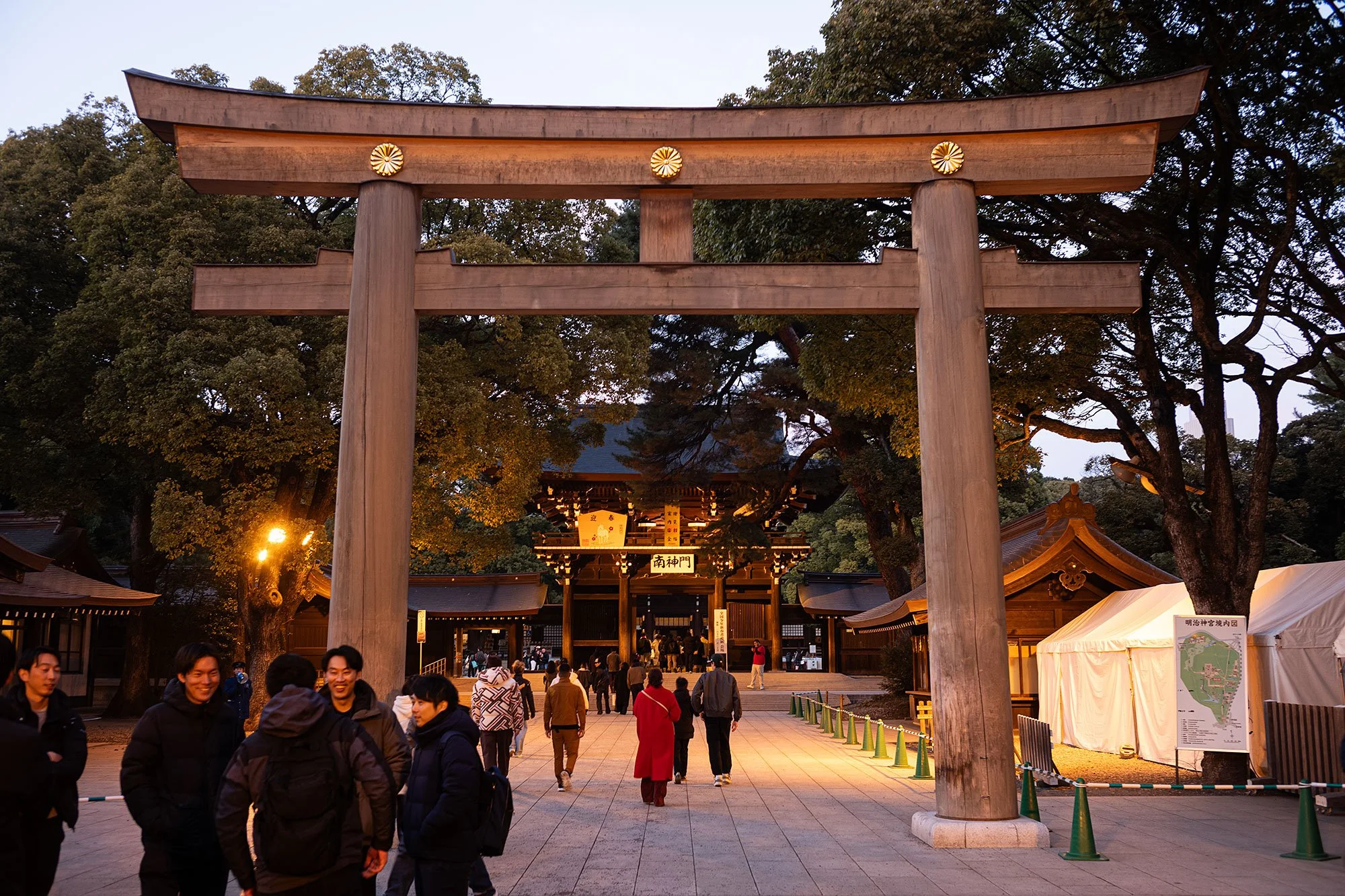 Meiji Shrine. Tokyo, Japan.