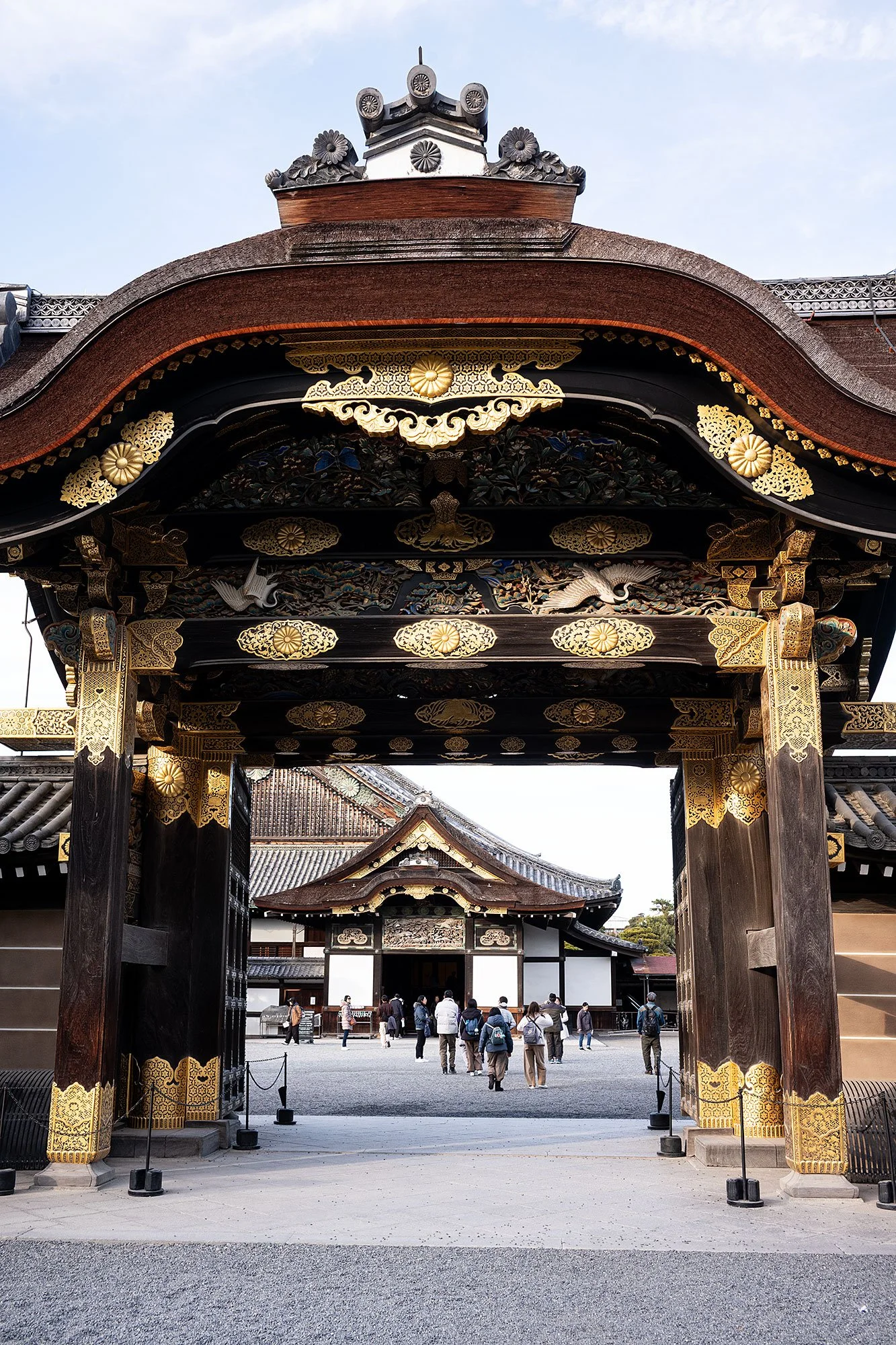 Ninomaru Palace at Nijo Castle in Kyoto, Japan