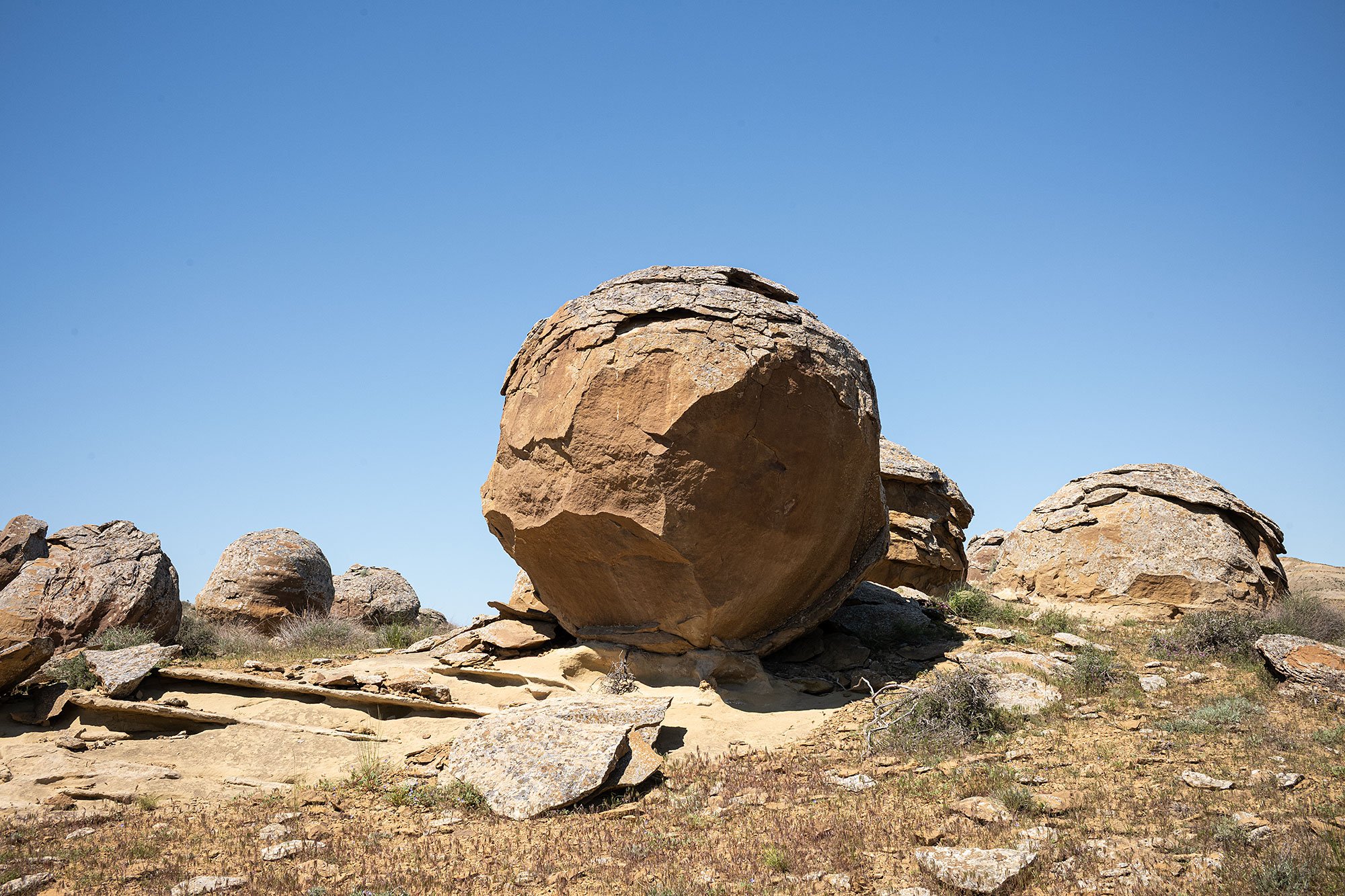 Torysh. Valley of the Balls. Mangystau, Kazakhstan.