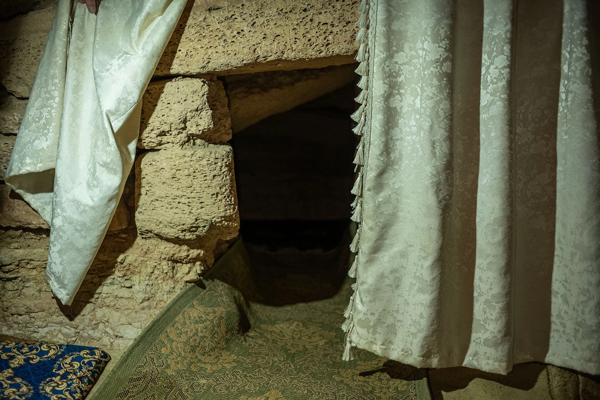 Sultan-epe Underground Mosque. Manygstau, Kazakhstan.