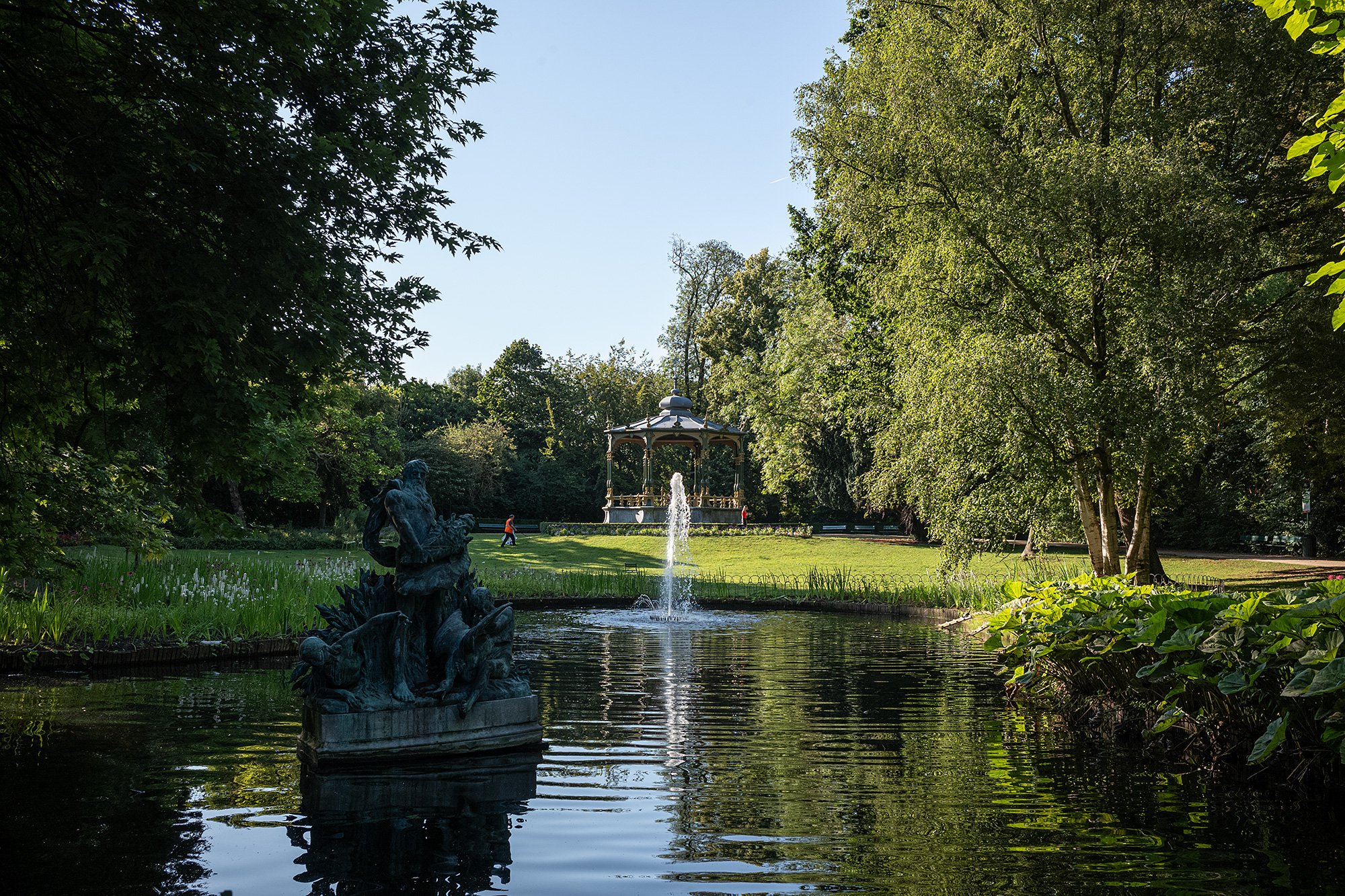 Koningin Astridpark. Bruges, Belgium.