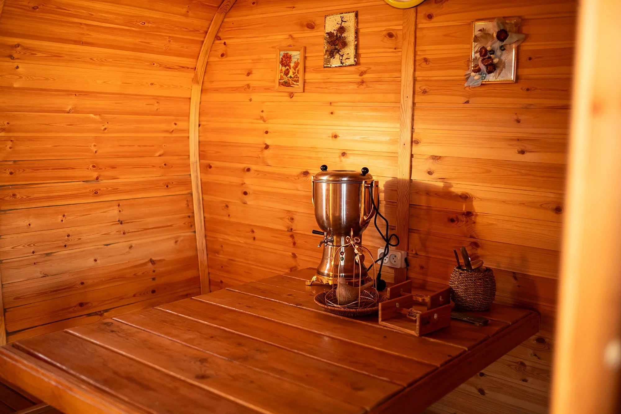 Sauna. Mangystau, Kazakhstan.