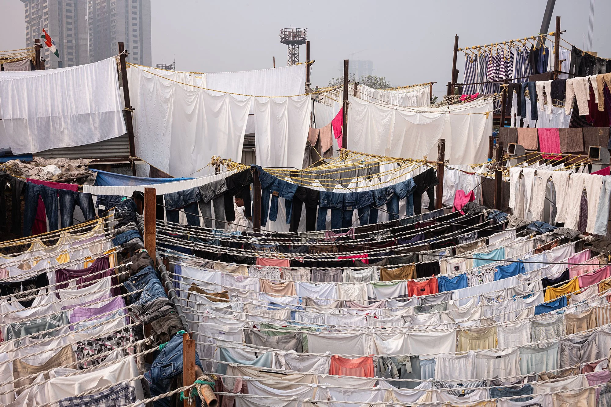 Dhobi Ghat. Mumbai, India.