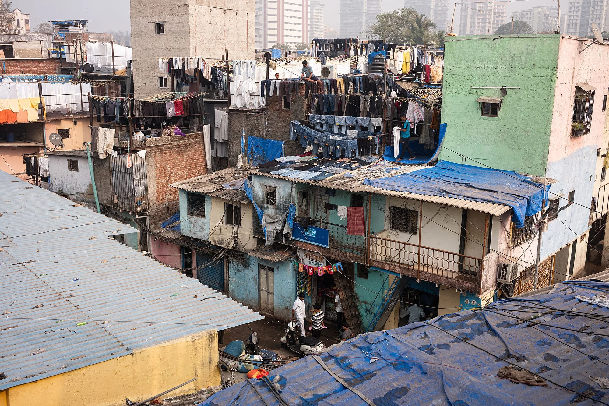 Dhobi Ghat. Mumbai, India.